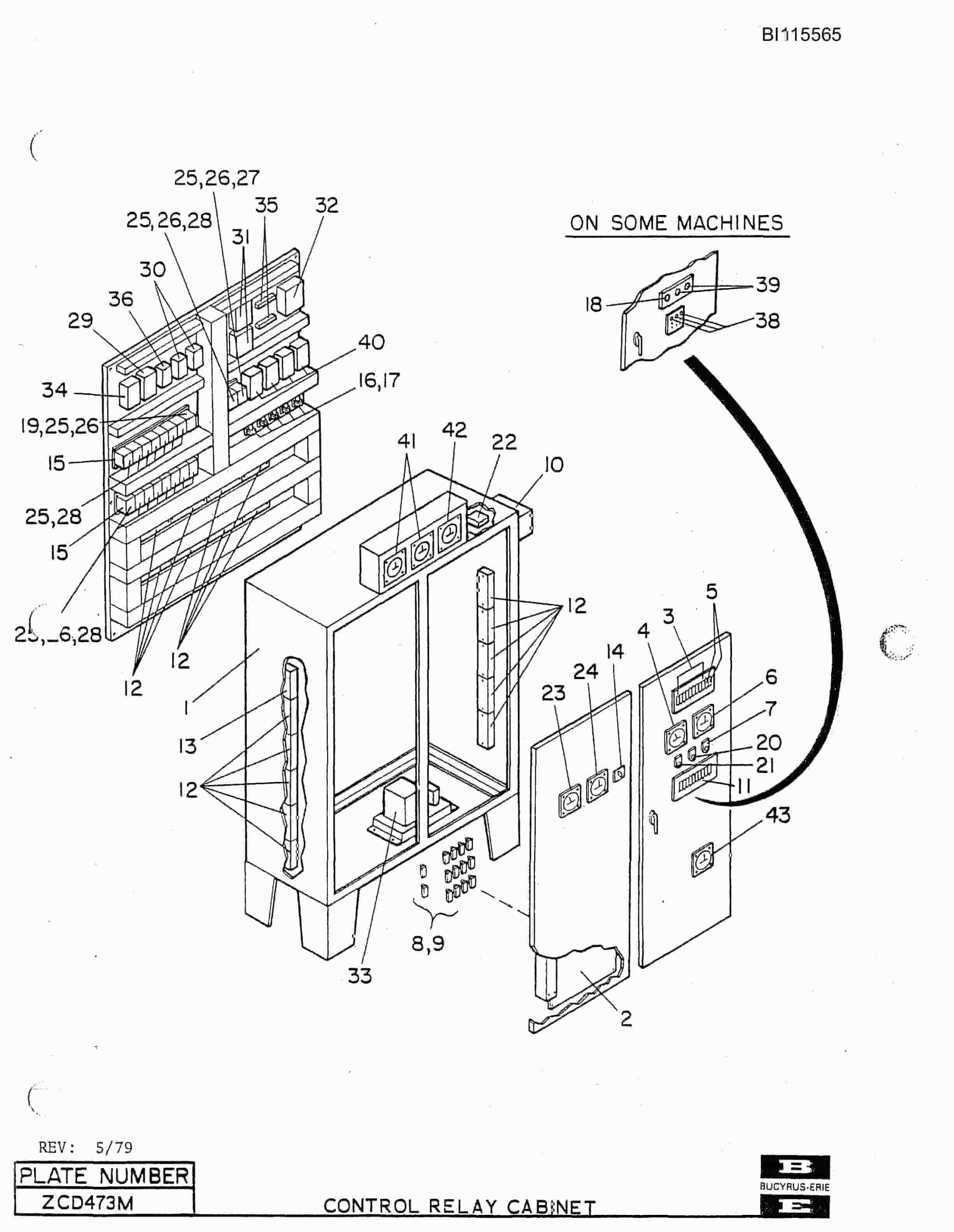 Bucyrus 1350W Walking Dragline Technical Manual BI115565-3