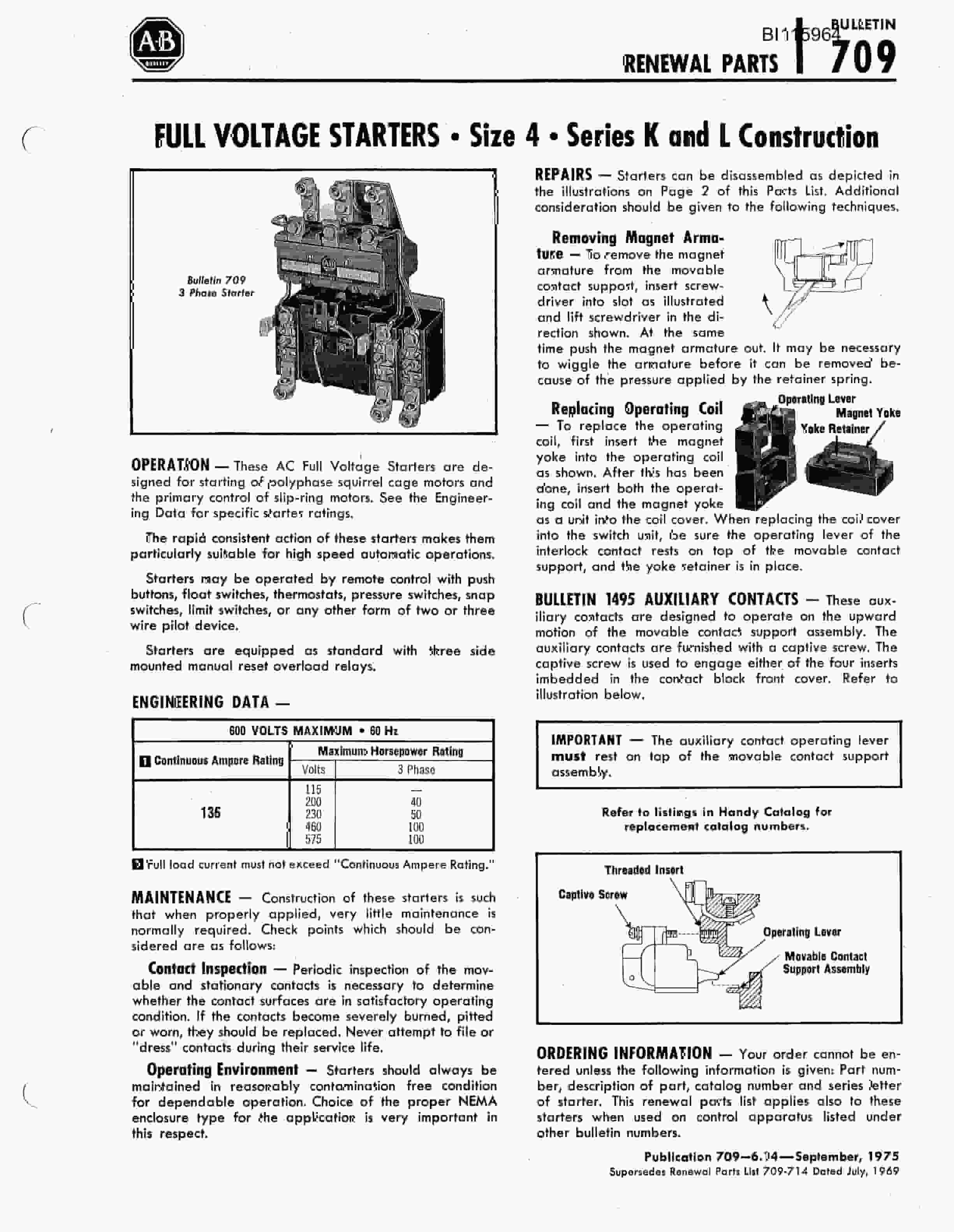 Bucyrus 1370-W Dragline Technical Manual BI115964-4