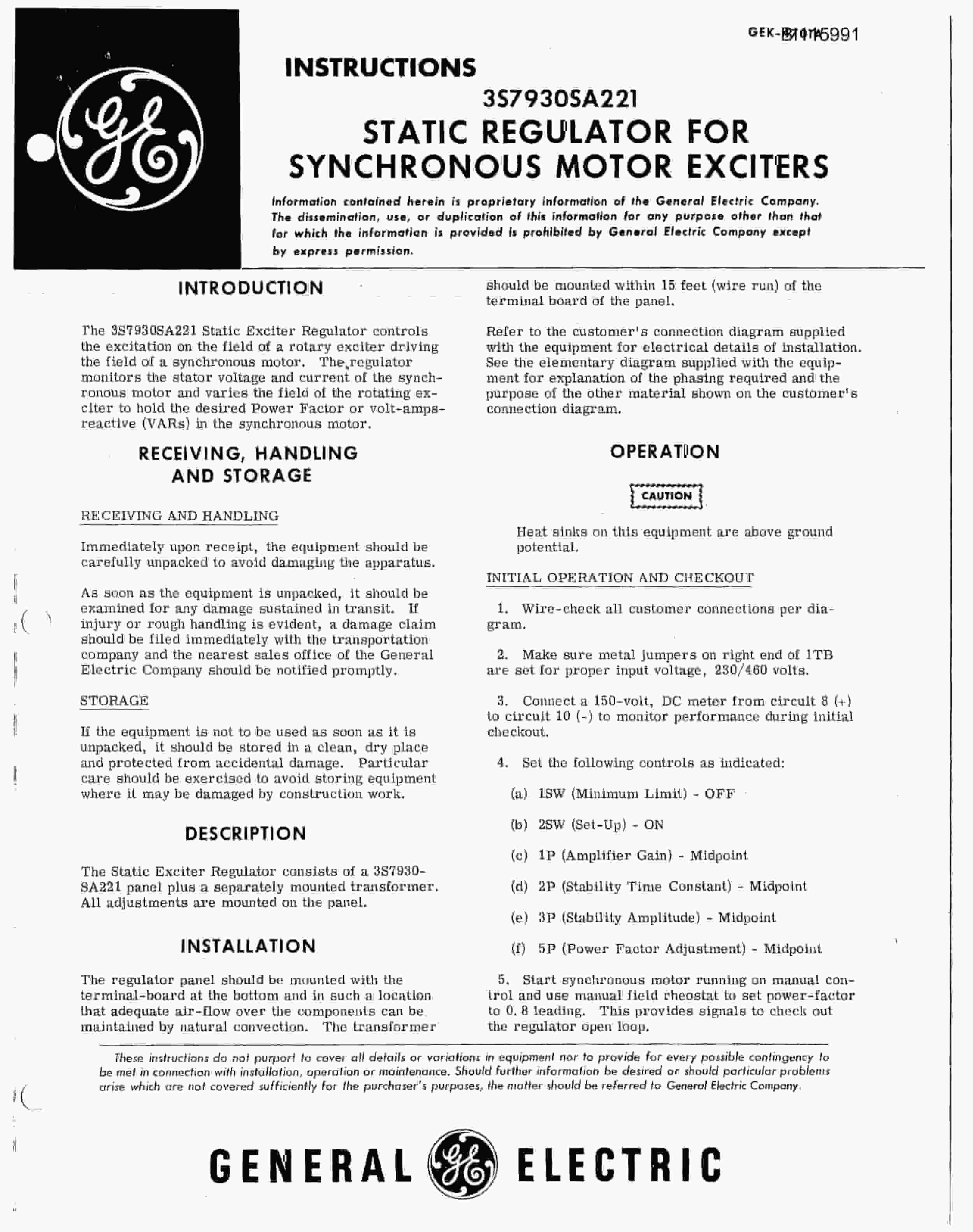 Bucyrus 1370-W Dragline Technical Manual BI115991-2