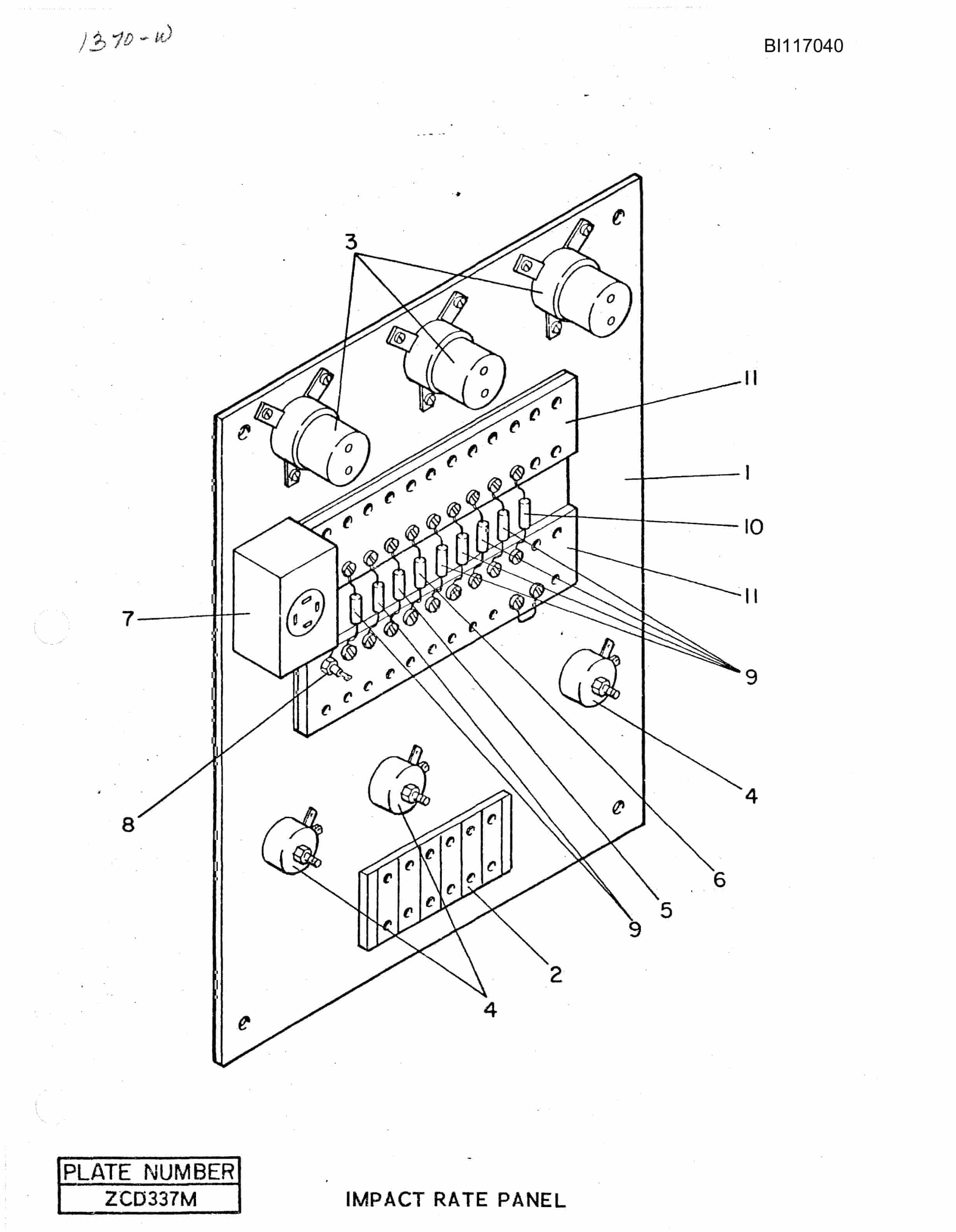 Bucyrus 1370W Walking Dragline Parts Manual BI117040-5