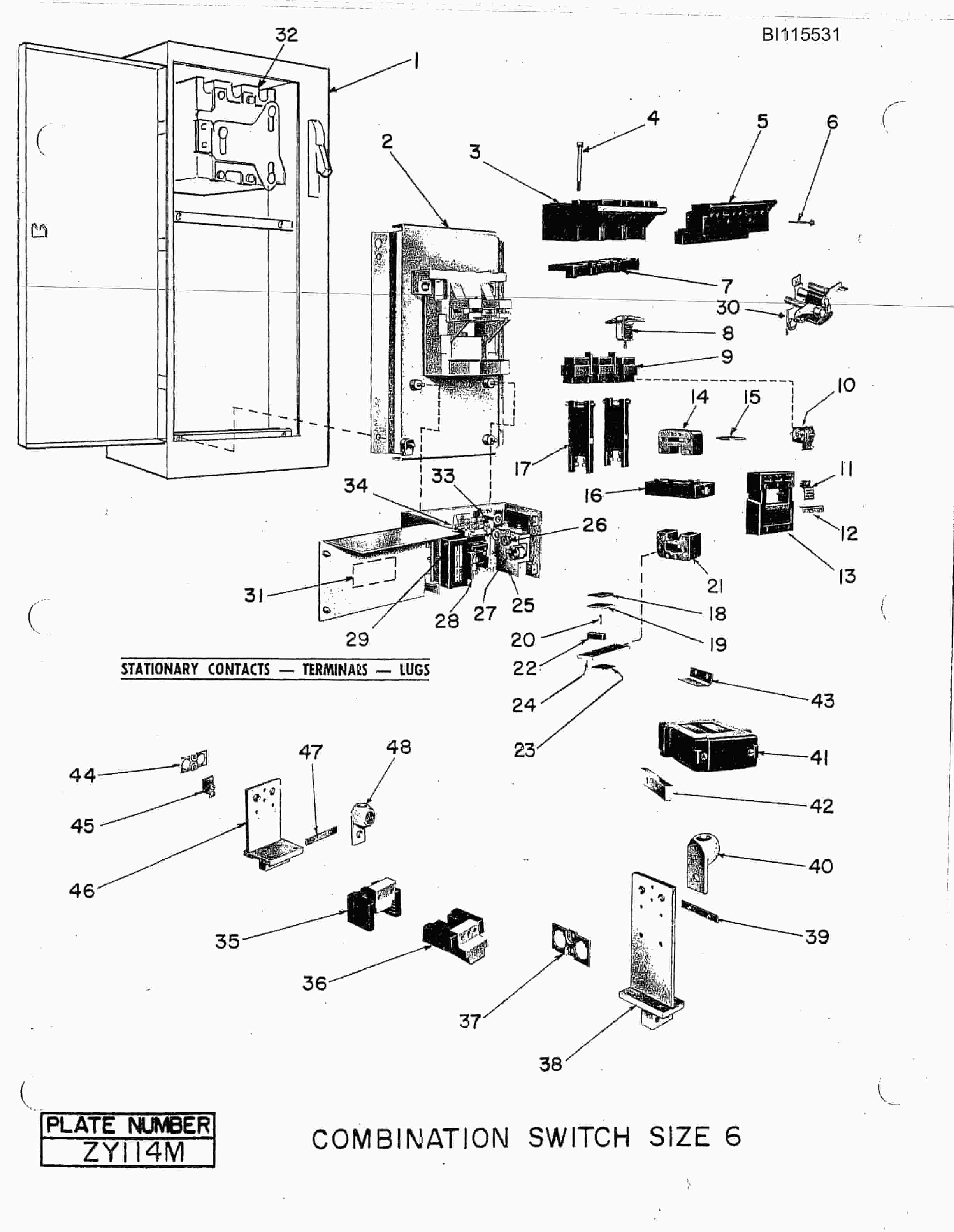 Bucyrus 1370W Walking Dragline Technical Manual BI115531-5