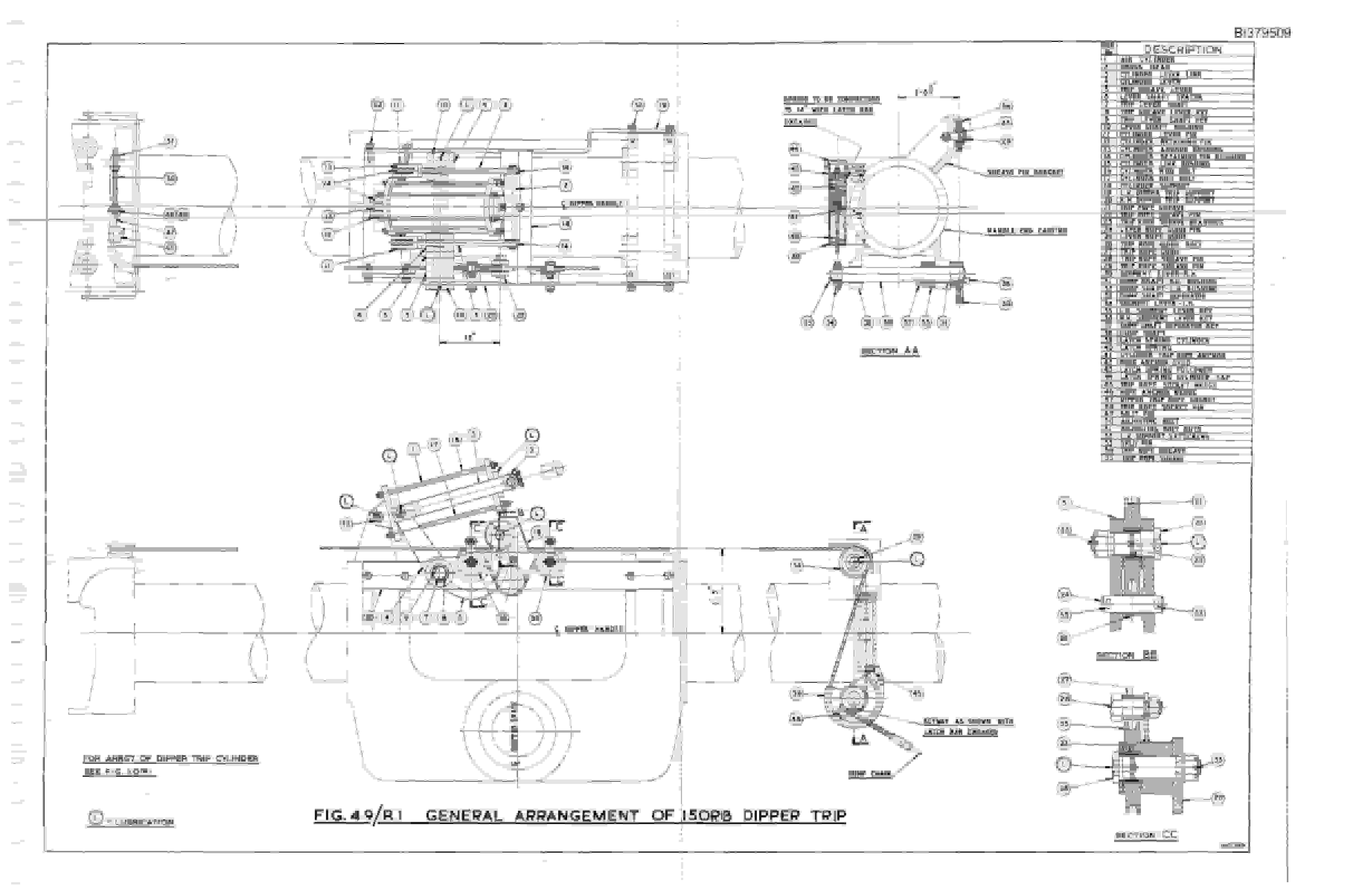 Bucyrus 150-RB Excavator Operation And Maintenance Manual BI379509-4