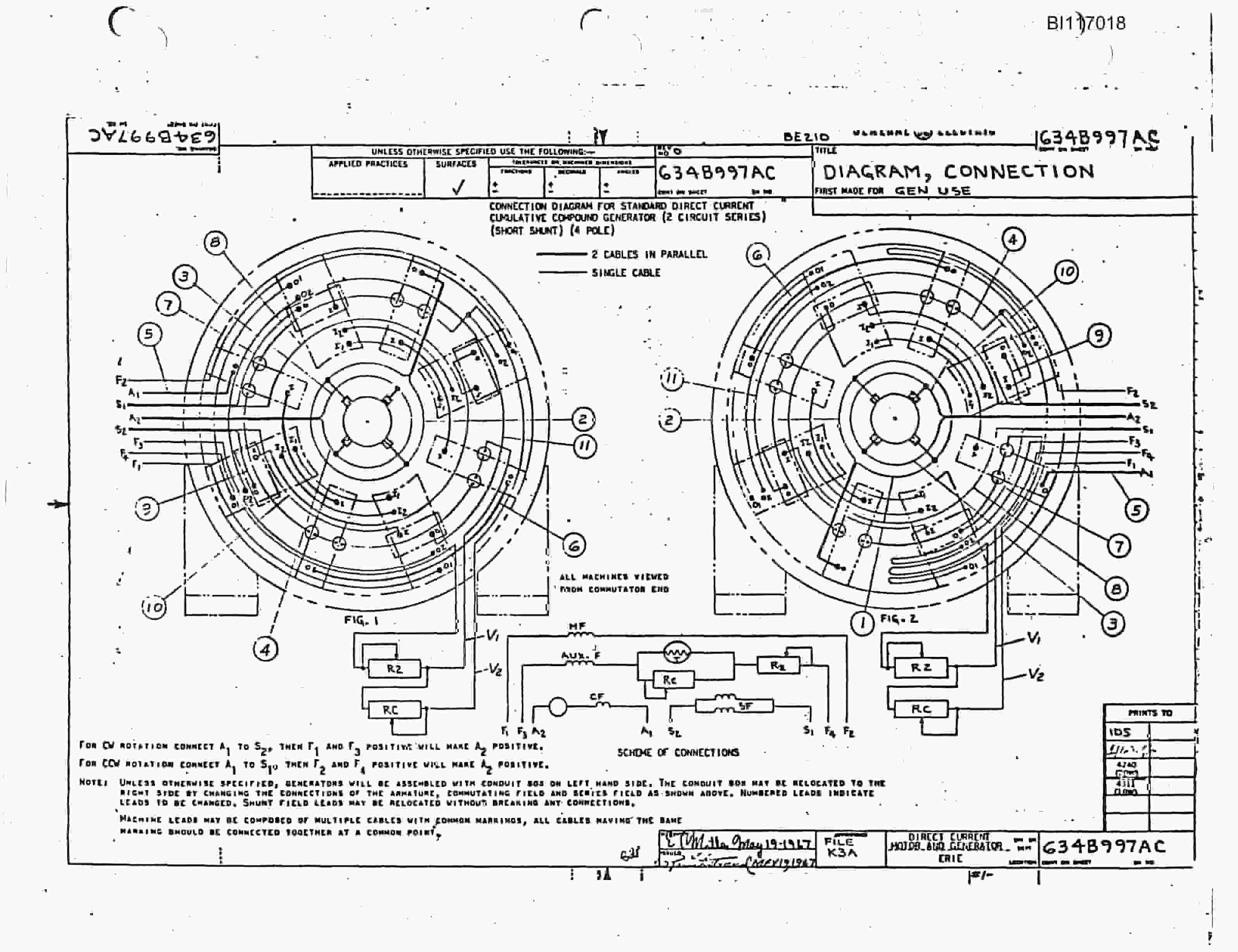Bucyrus 1570-W Dragline Parts Catalog BI117018-2