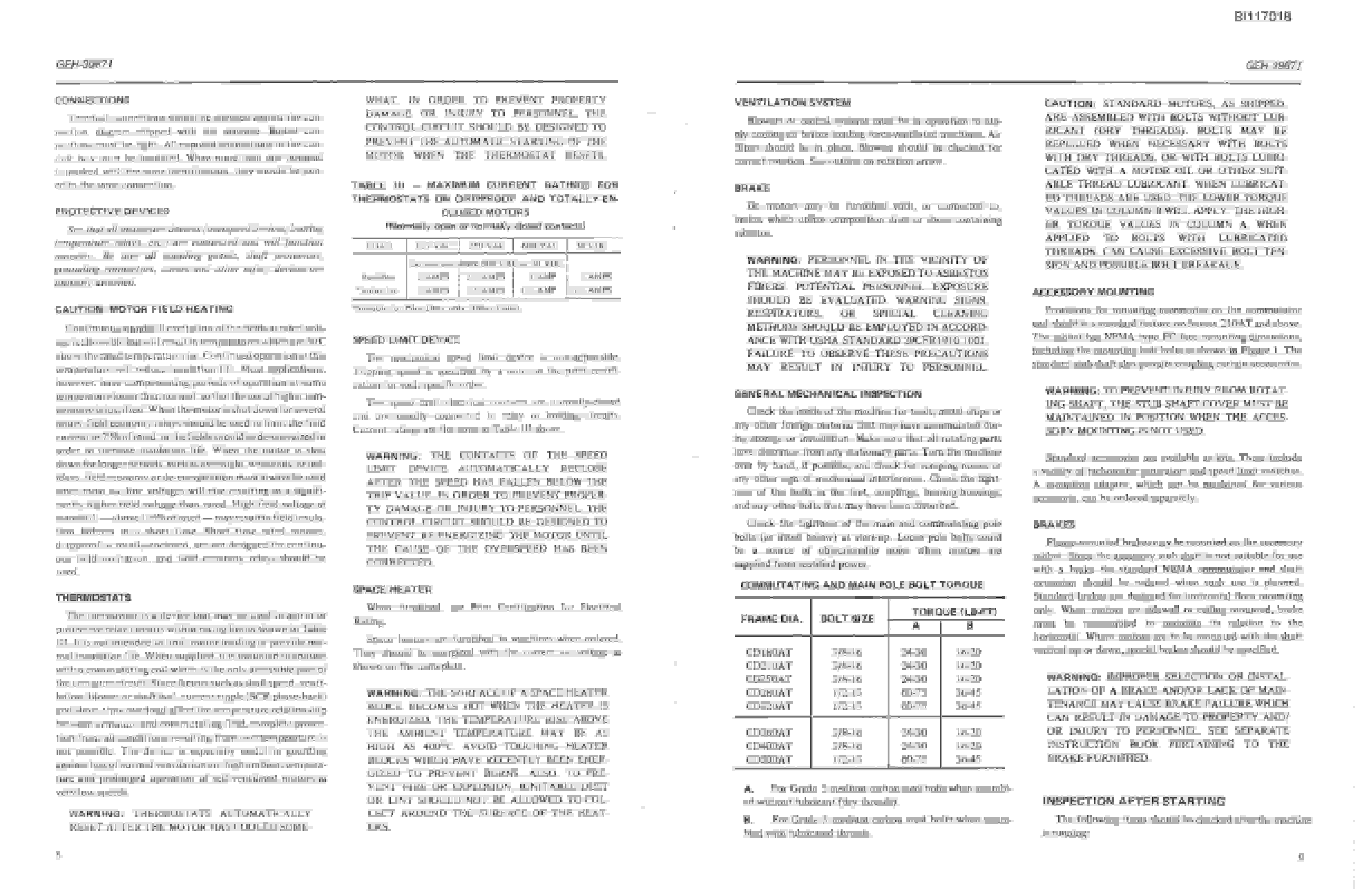 Bucyrus 1570-W Dragline Parts Catalog BI117018-3