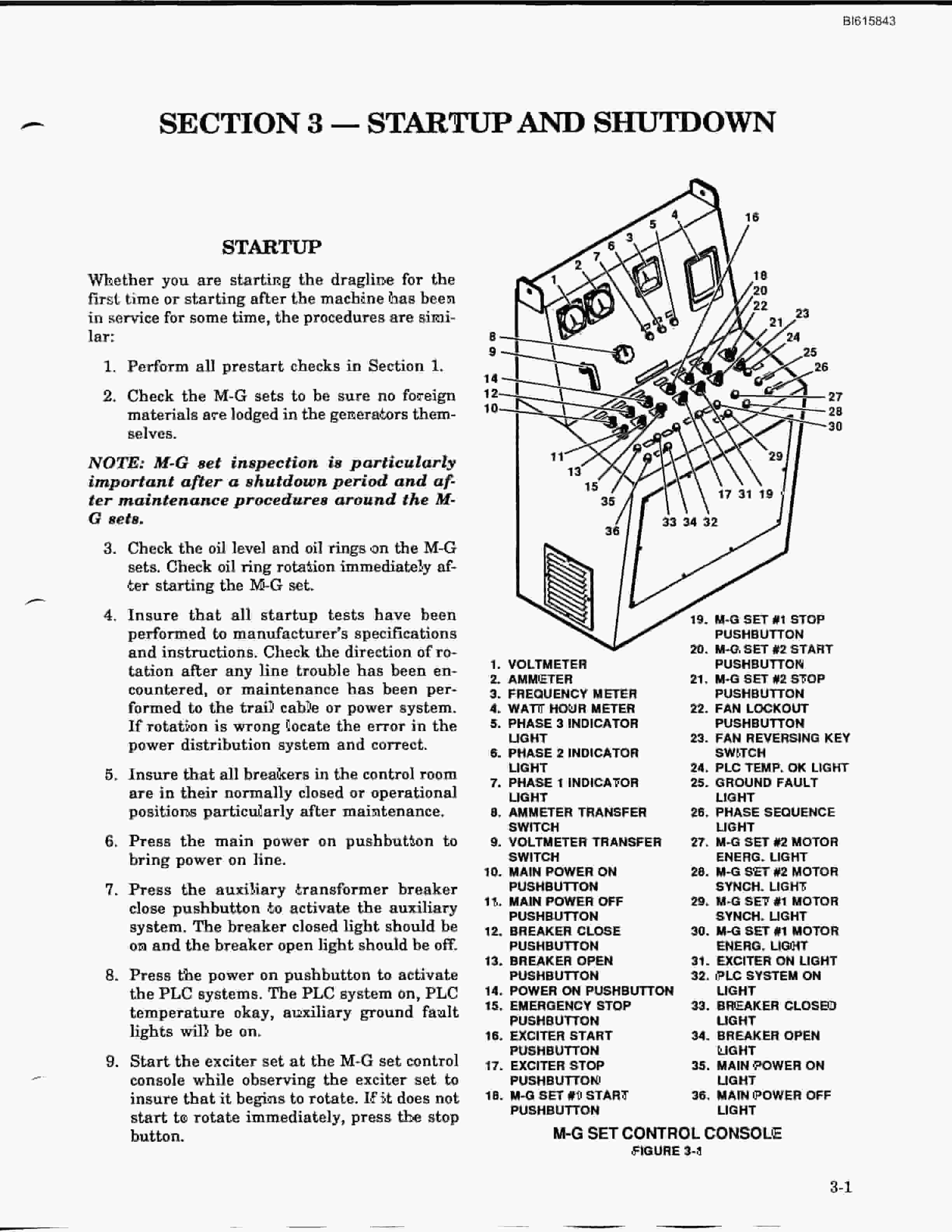Bucyrus 1570-W Walking Dragline Technical Manual BI615843 3 Bucyrus 1570-W Walking Dragline Technical Manual BI615843 - Image 3