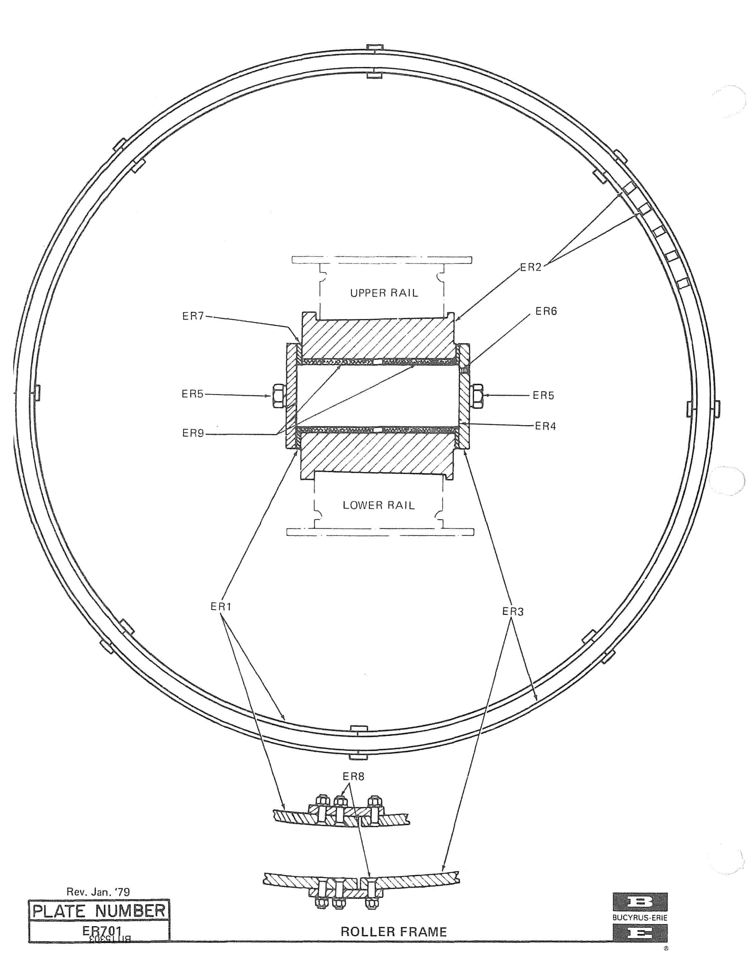 Bucyrus 1570W Walking Dragline Parts Catalog BI115303 3 Bucyrus 1570W Walking Dragline Parts Catalog BI115303 - Image 3