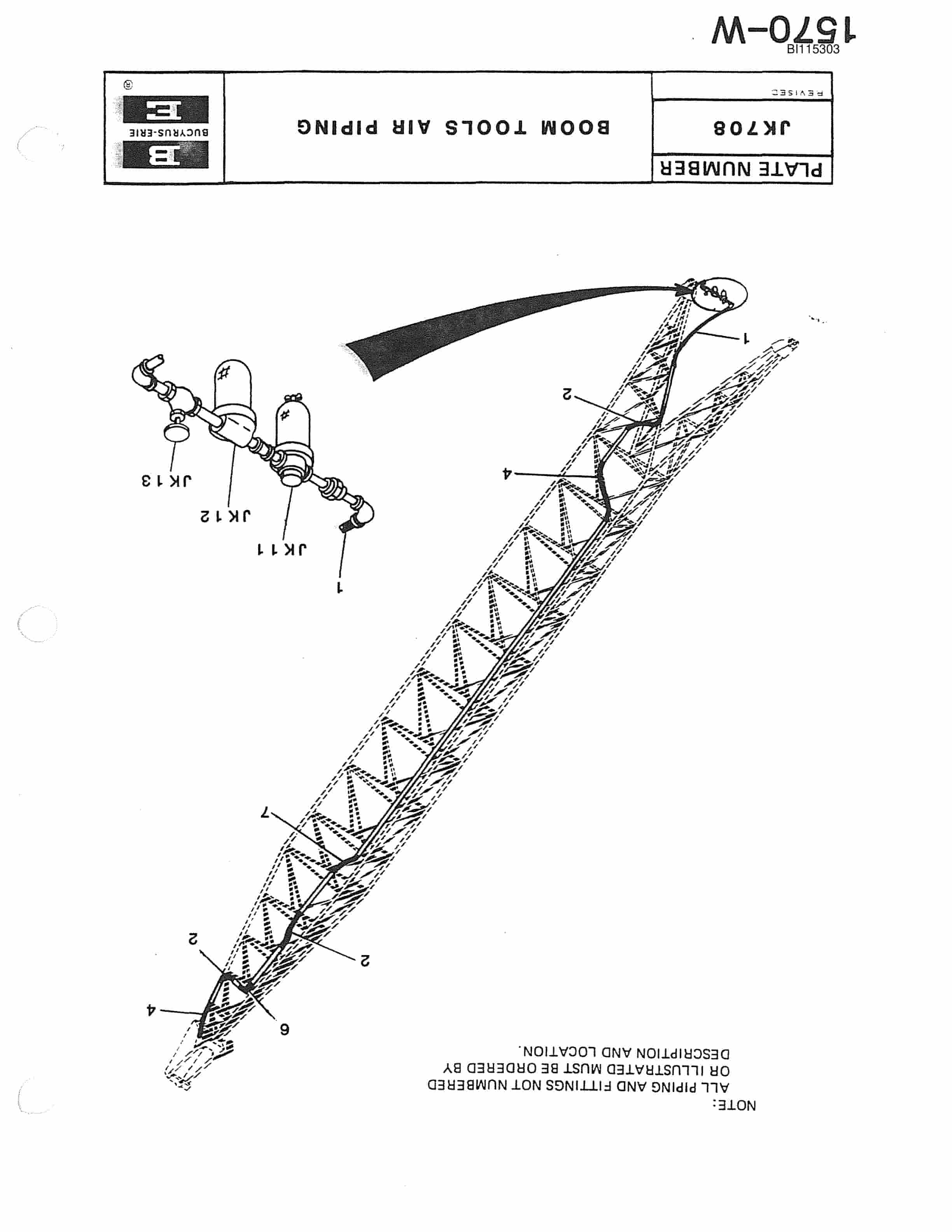 Bucyrus 1570W Walking Dragline Parts Catalog BI115303 5 Bucyrus 1570W Walking Dragline Parts Catalog BI115303 - Image 5