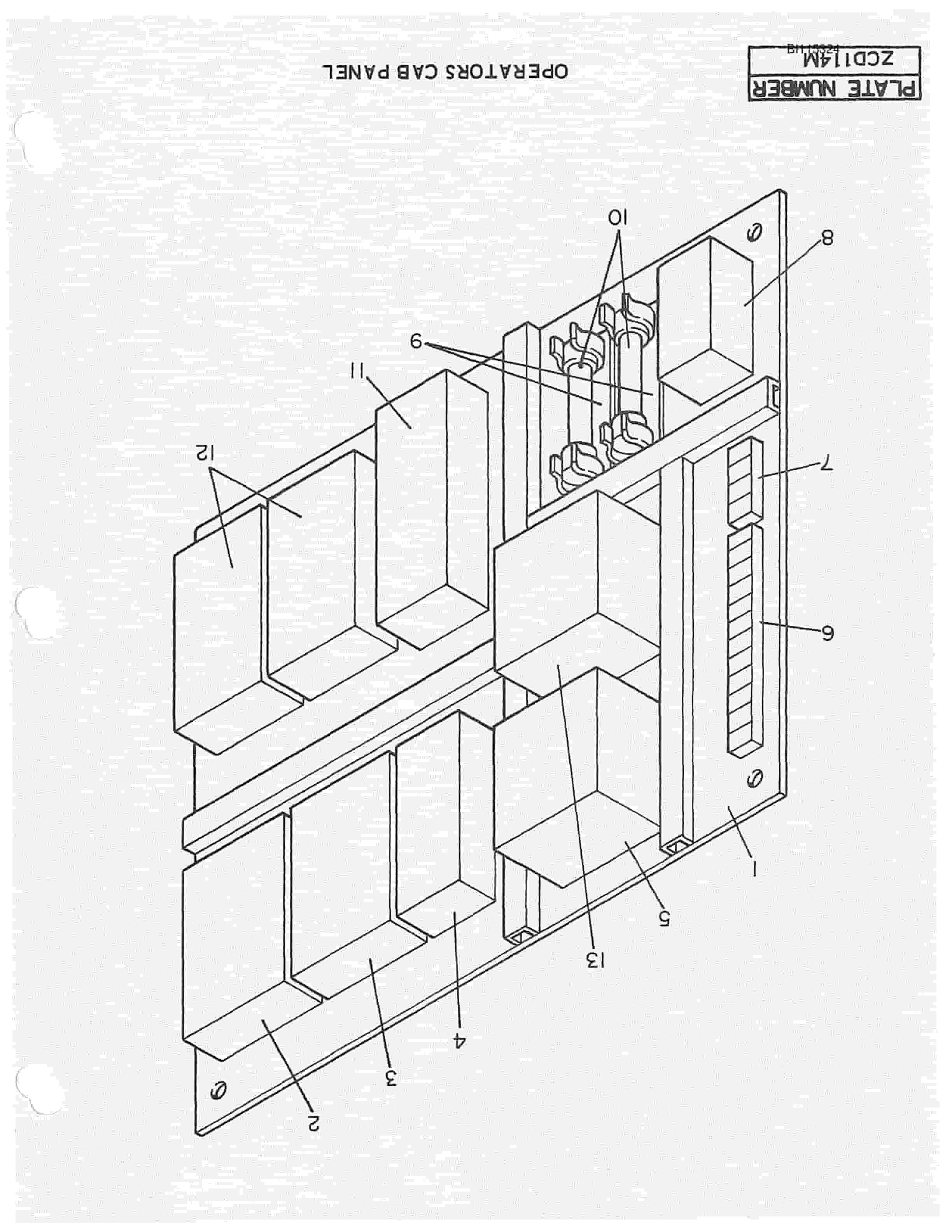 Bucyrus 1570W Walking Dragline Parts Catalog BI115324-2