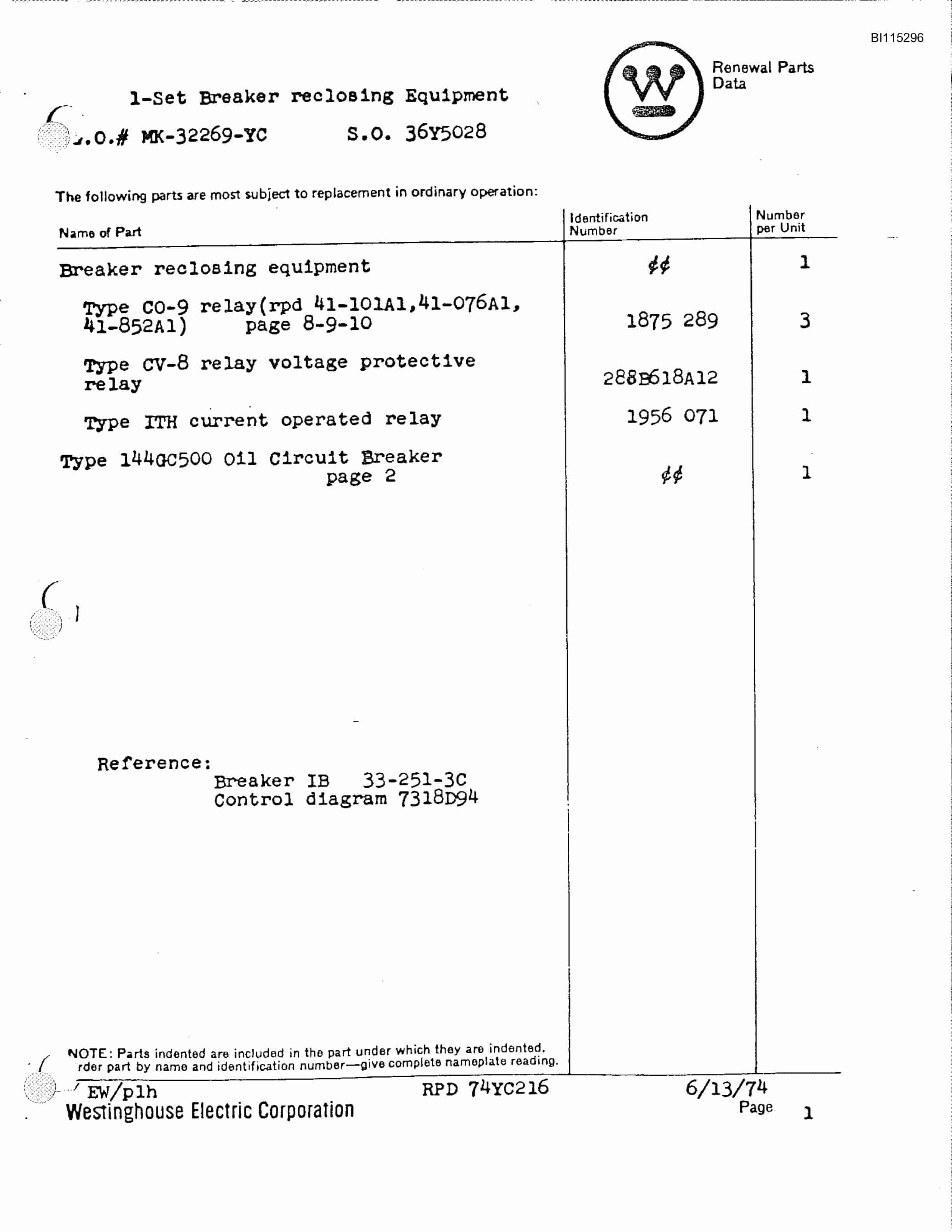 Bucyrus 1570W Walking Dragline Technical Manual BI115296-5