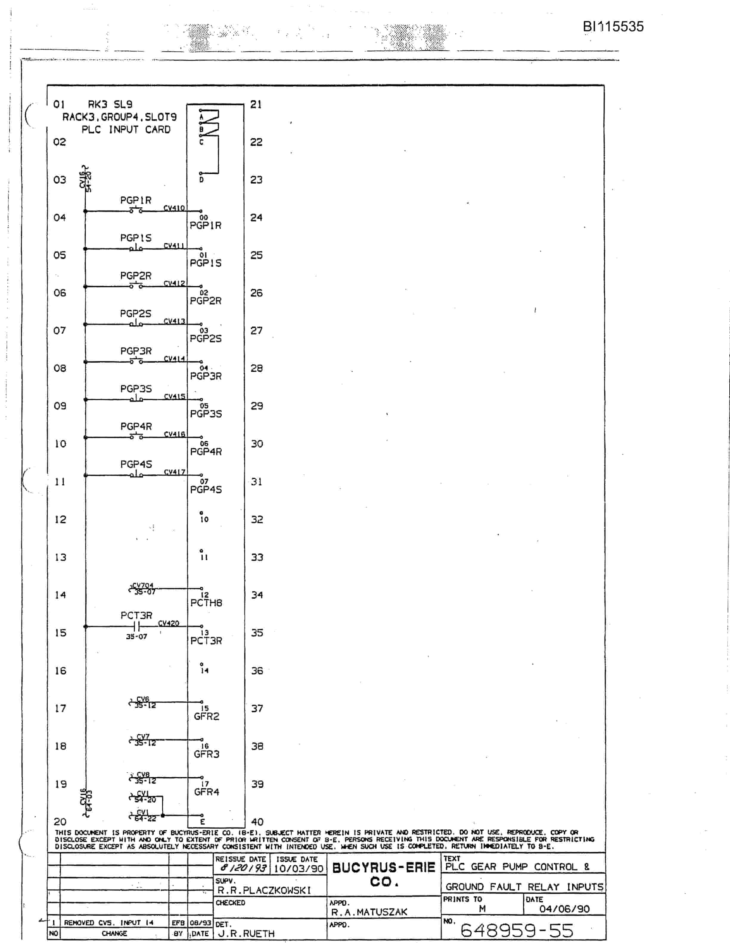 Bucyrus 1570W Walking Dragline Technical Manual BI115535-2