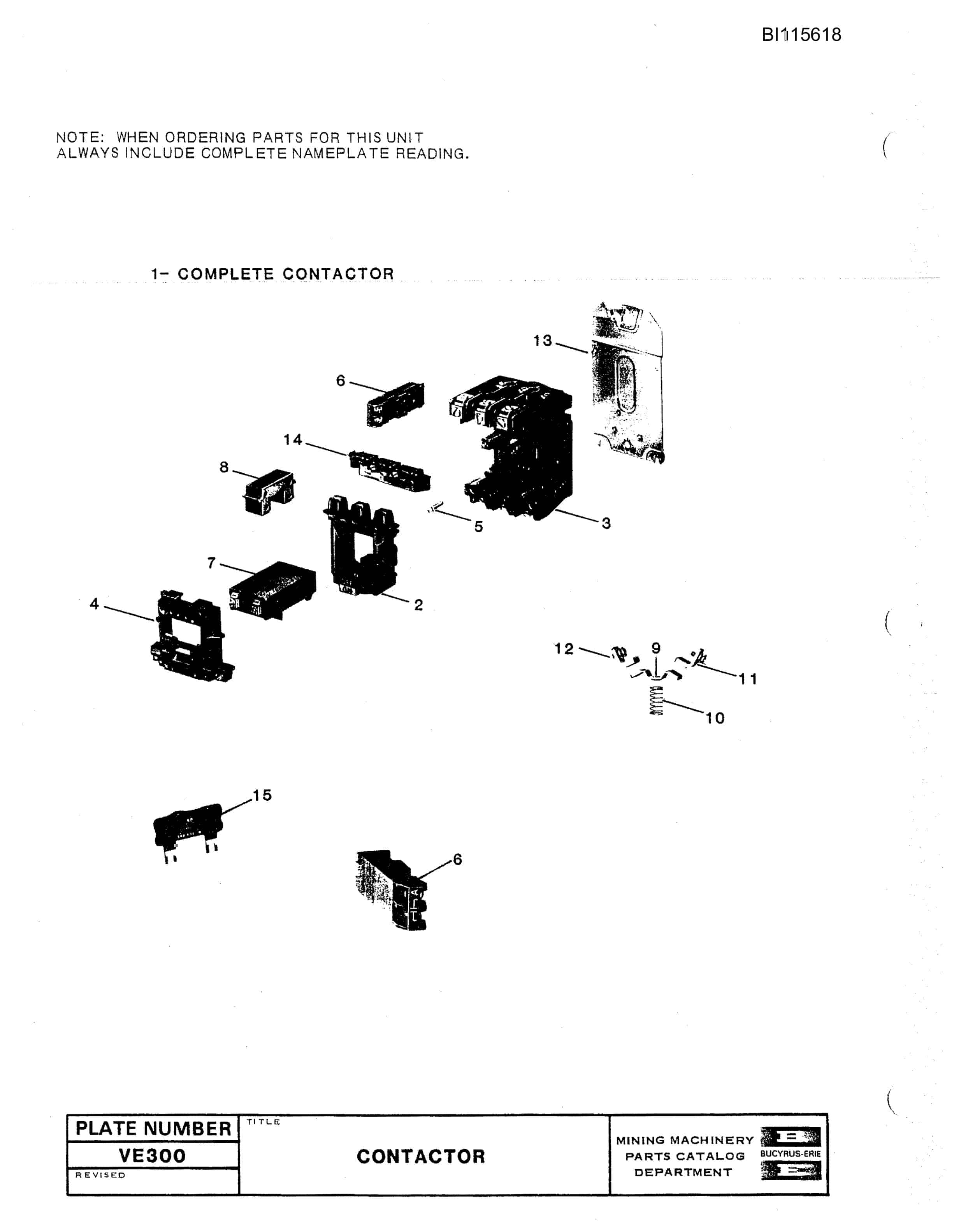 Bucyrus 1570W Walking Dragline Technical Manual BI115618-5