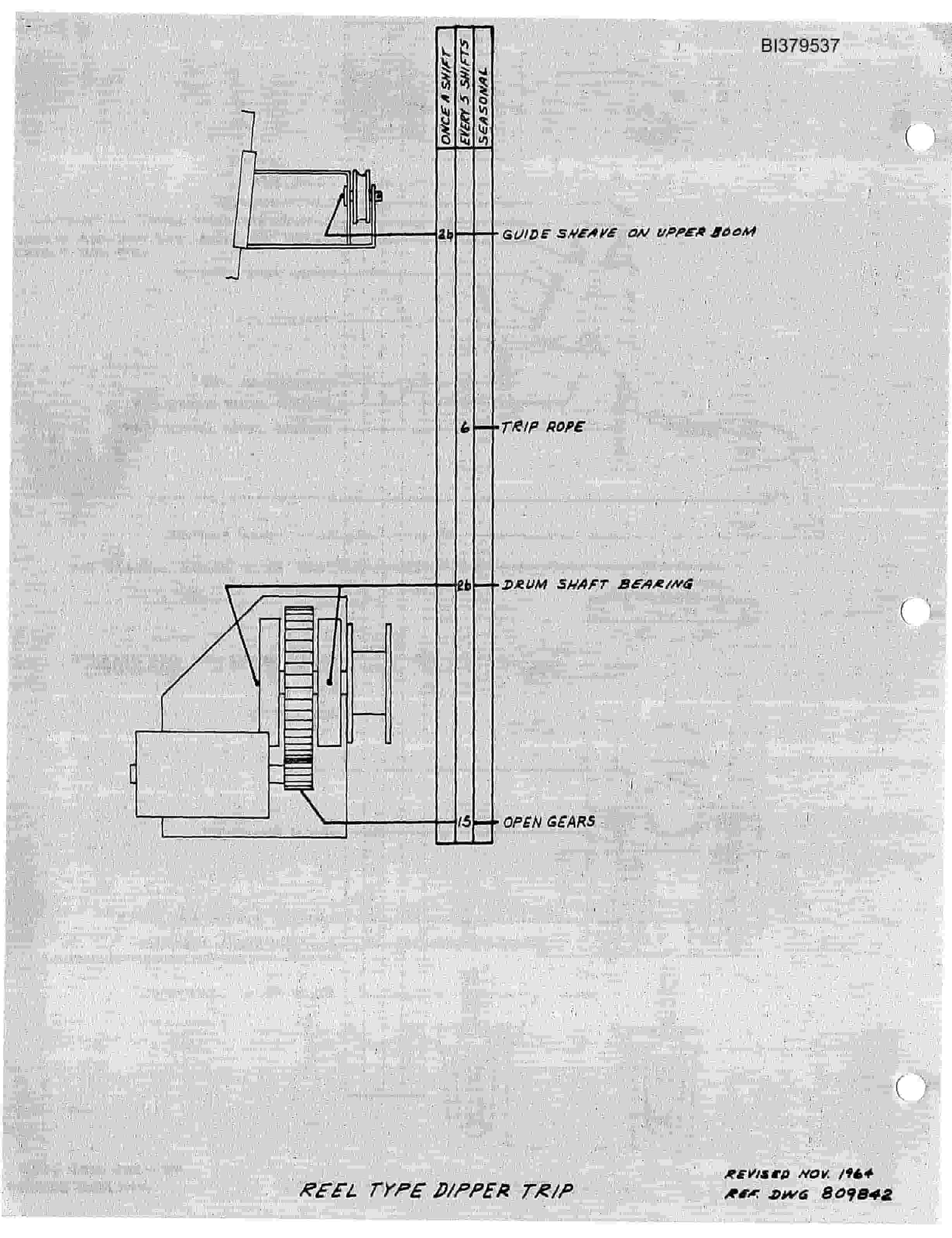 Bucyrus 190-B Shovel And Dragline Instruction Manual BI379537-3