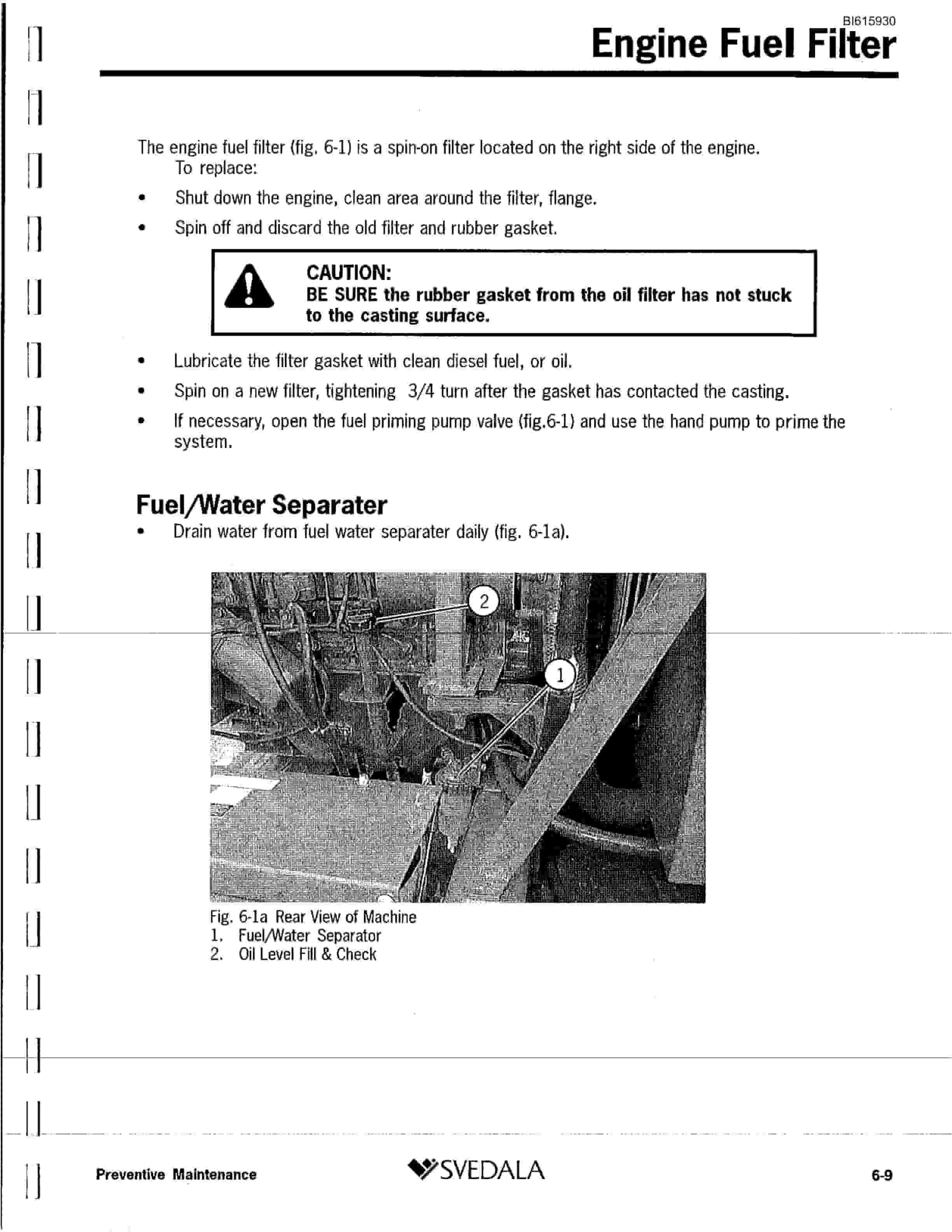 Bucyrus 200 Hydra-Trac Self Contained Hydraulic Track Drill Technical Manual BI615930-5