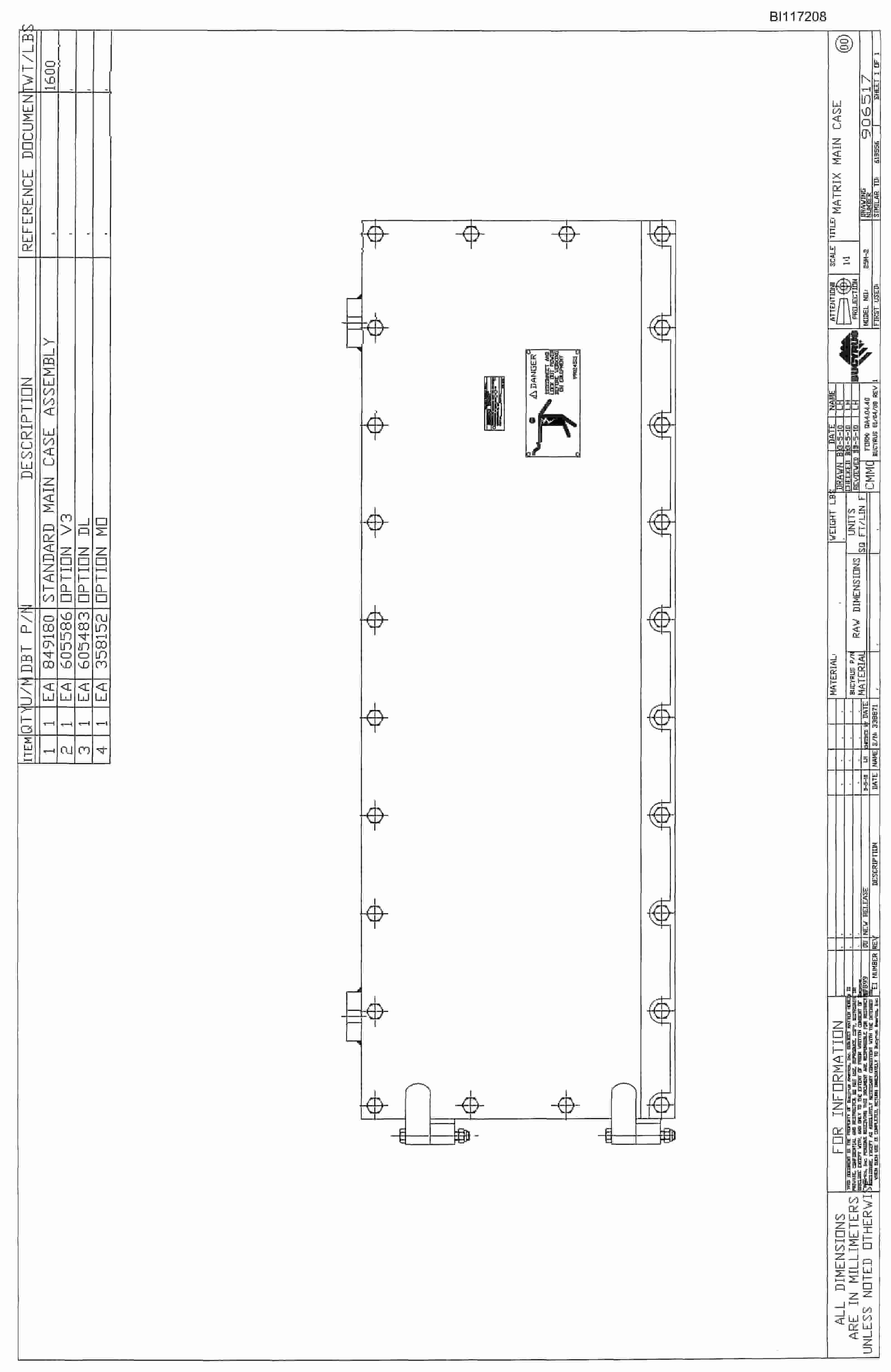 Bucyrus 25-M1AC Parts Catalog BI117208-3