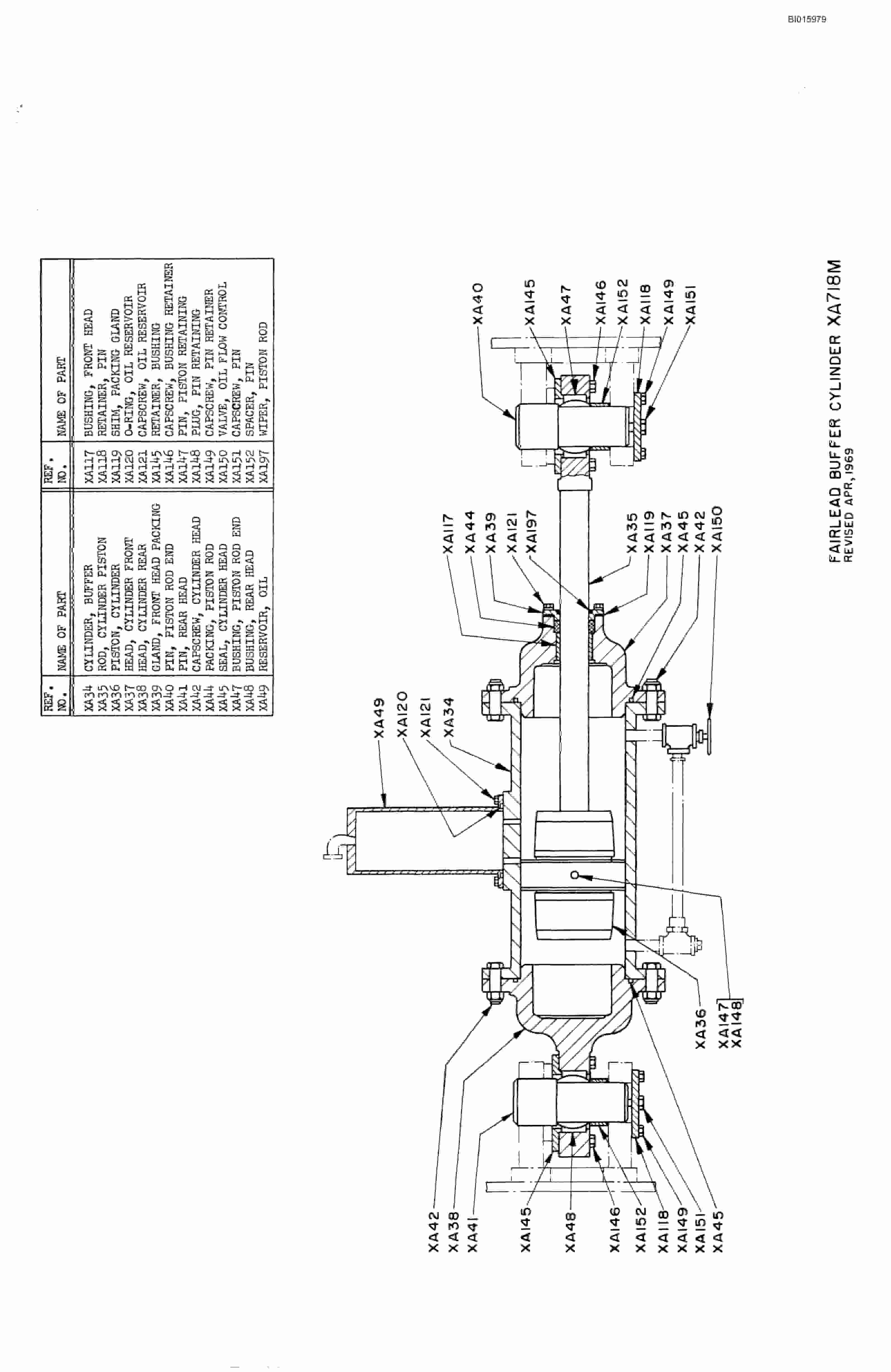 Bucyrus 2550-W Walking Dragline Parts Catalog BI015979-5