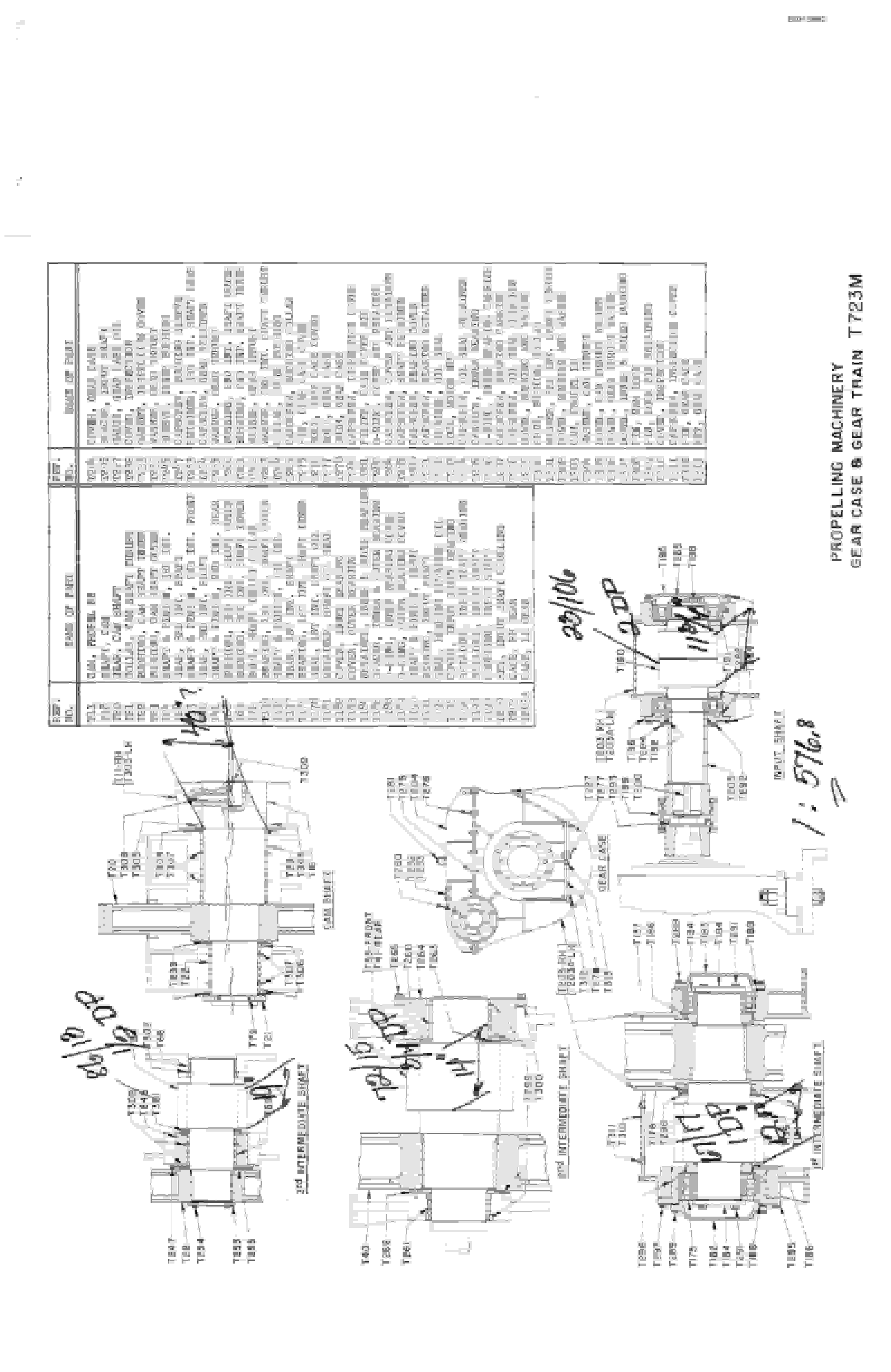 Bucyrus 2560-W Walking Dragline Parts Catalog BI015982-3