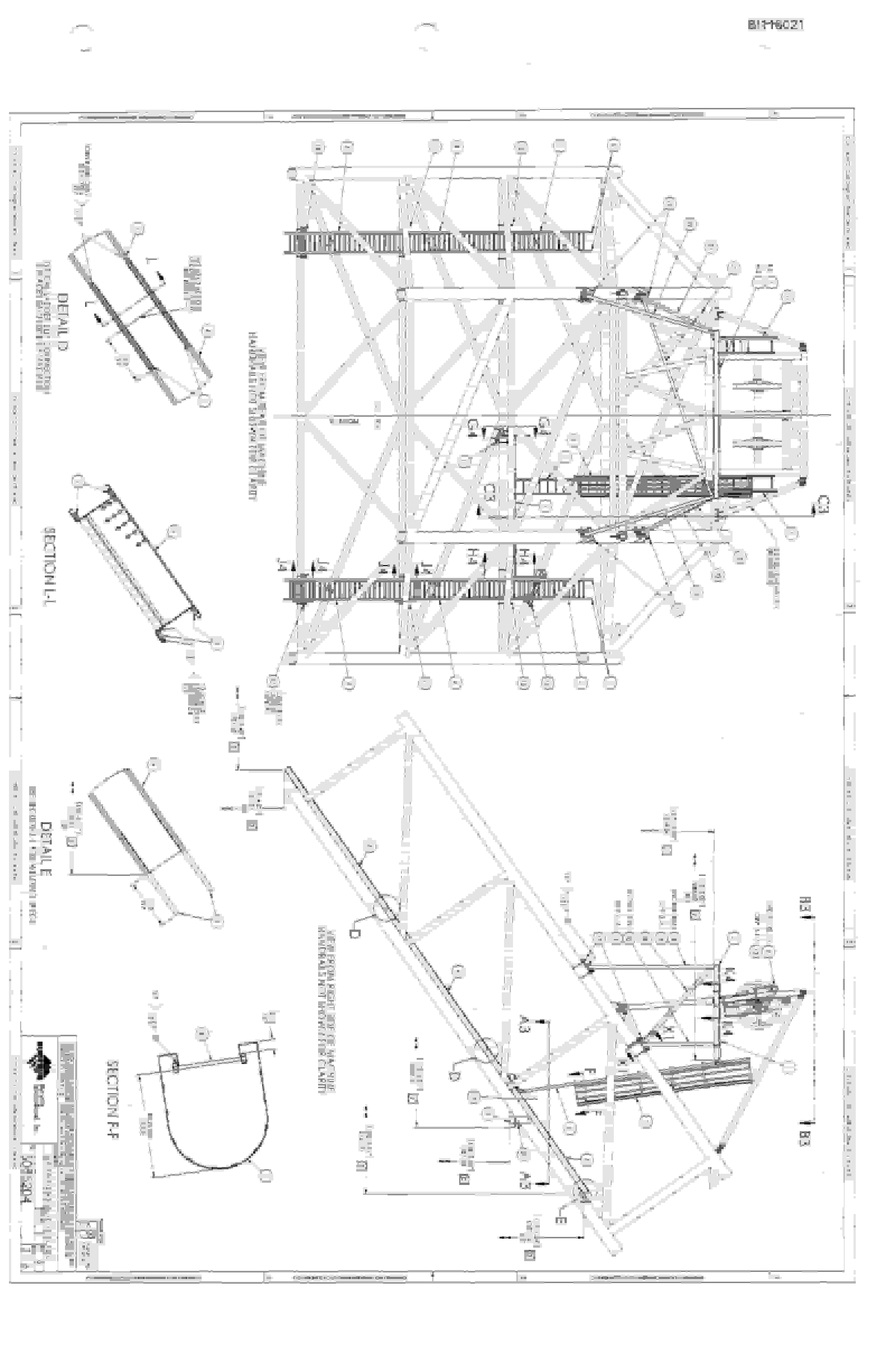 Bucyrus 2570-W Dragline Technical Manual BI116021-2