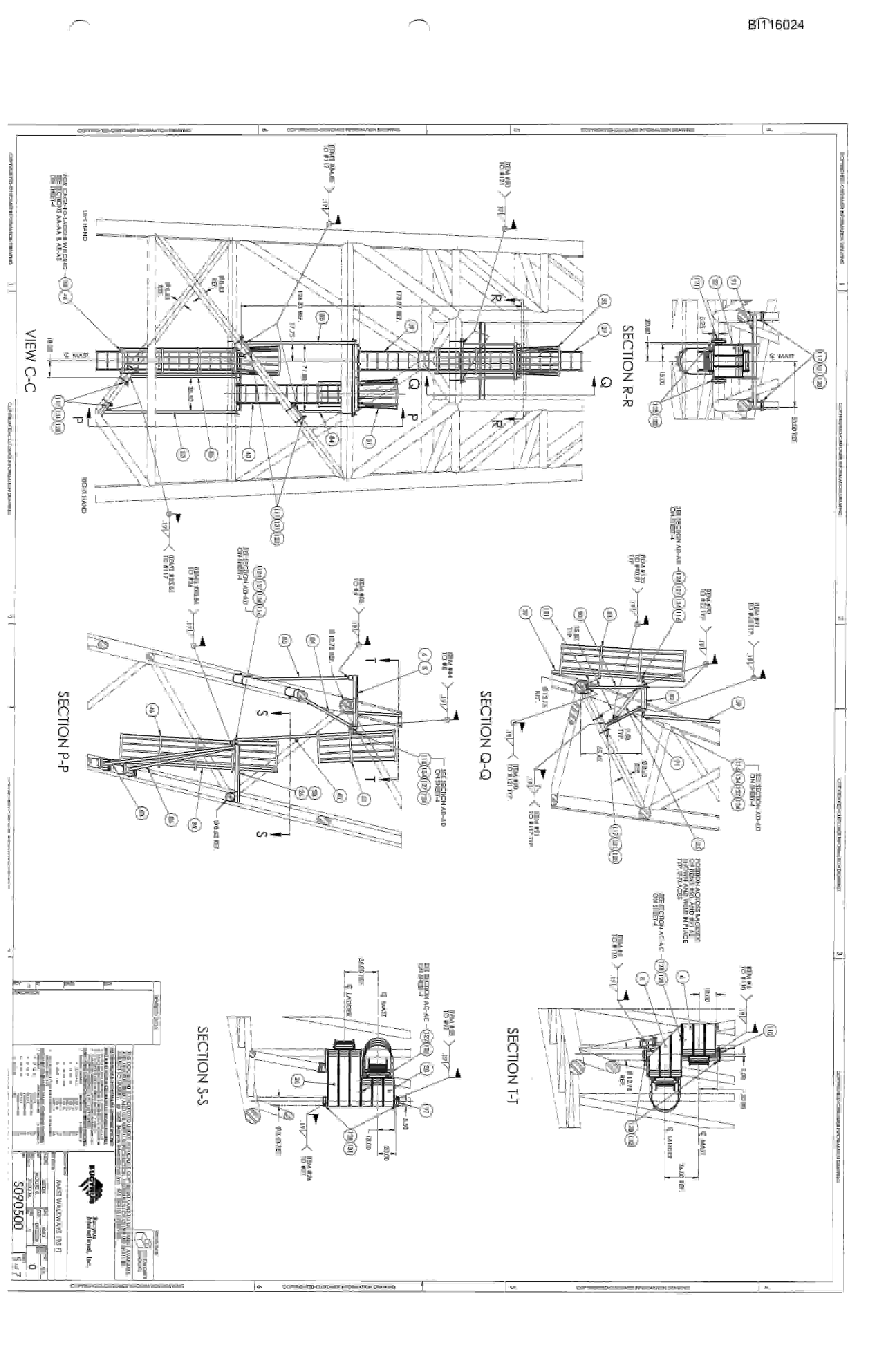 Bucyrus 2570-W Dragline Technical Manual BI116024-2