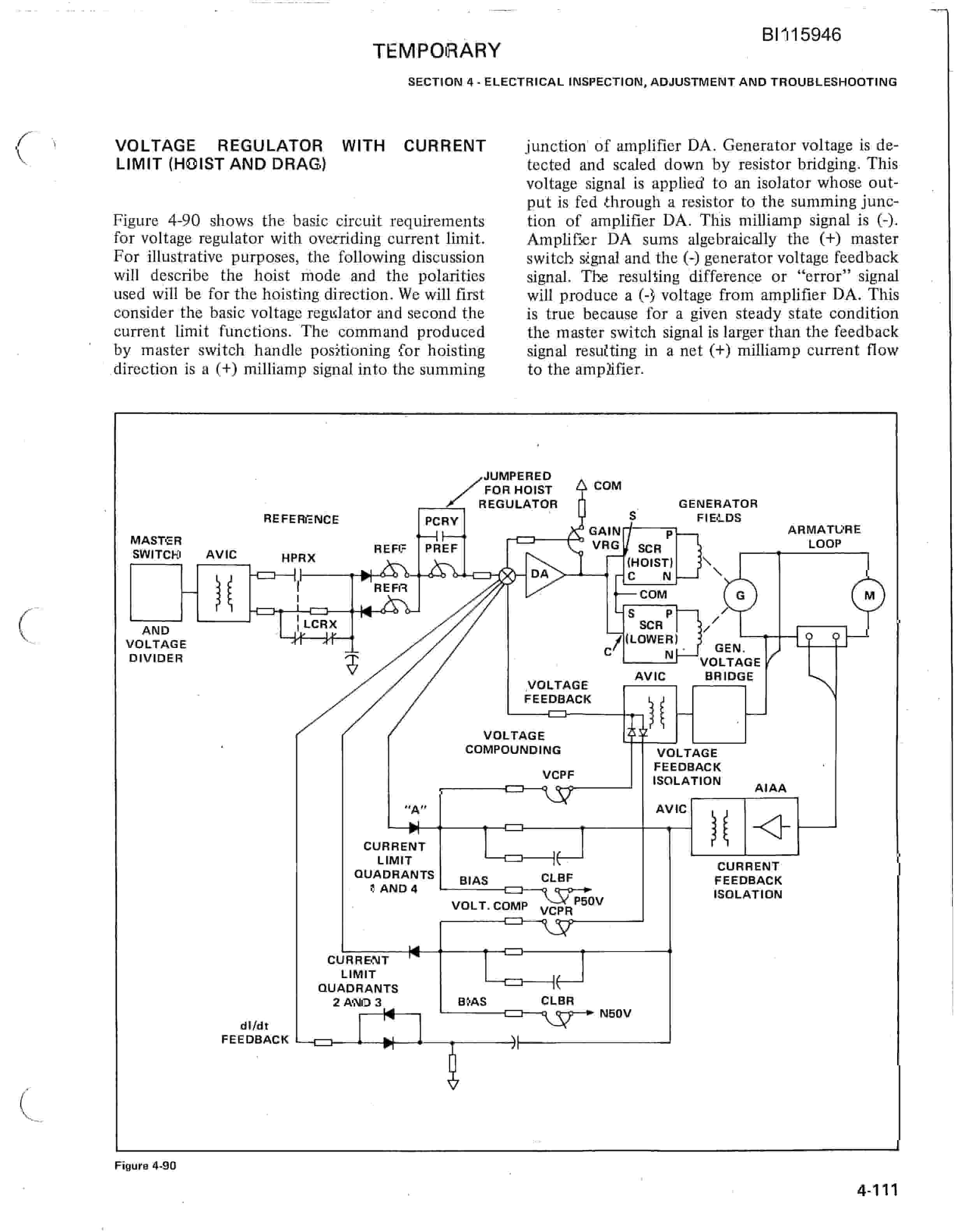 Bucyrus 2570 Walking Dragline Technical Manual BI115946-4