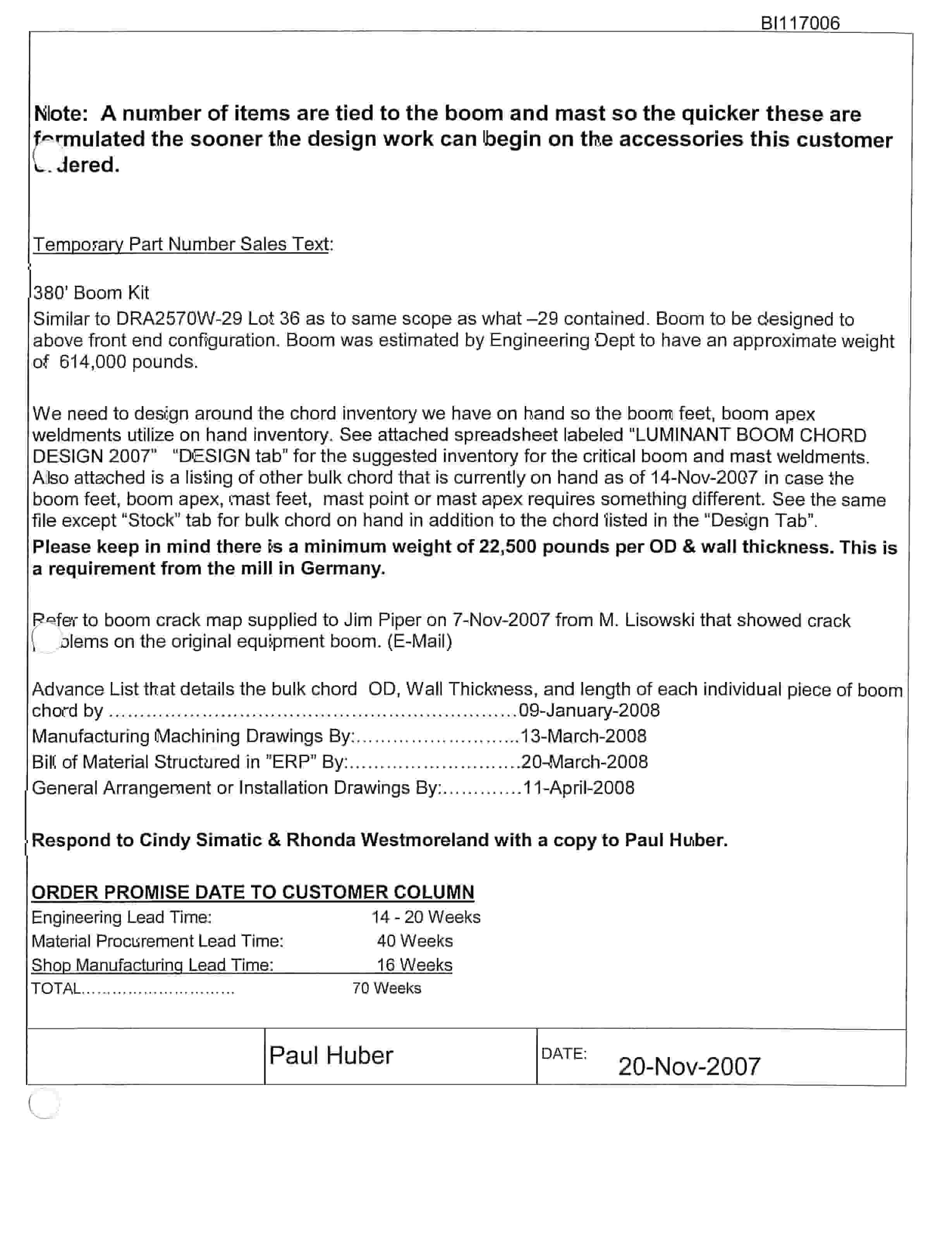 Bucyrus 2570S Dragline Parts Catalog BI117006-2