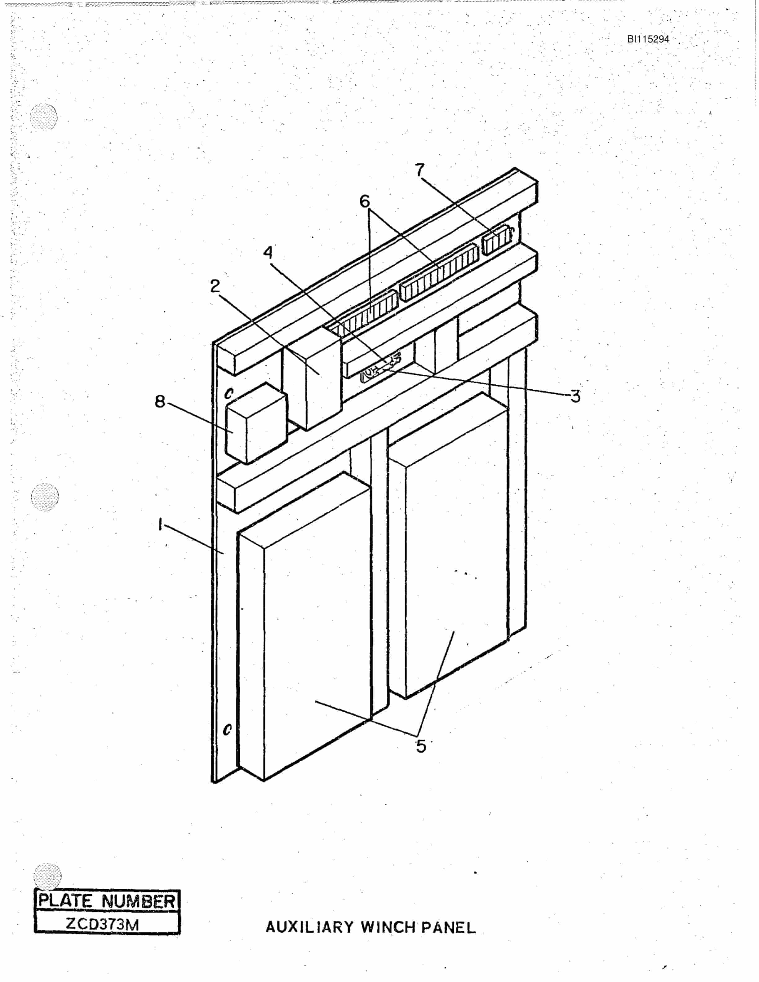Bucyrus 2570W Walking Dragline Parts Catalog BI115294-4