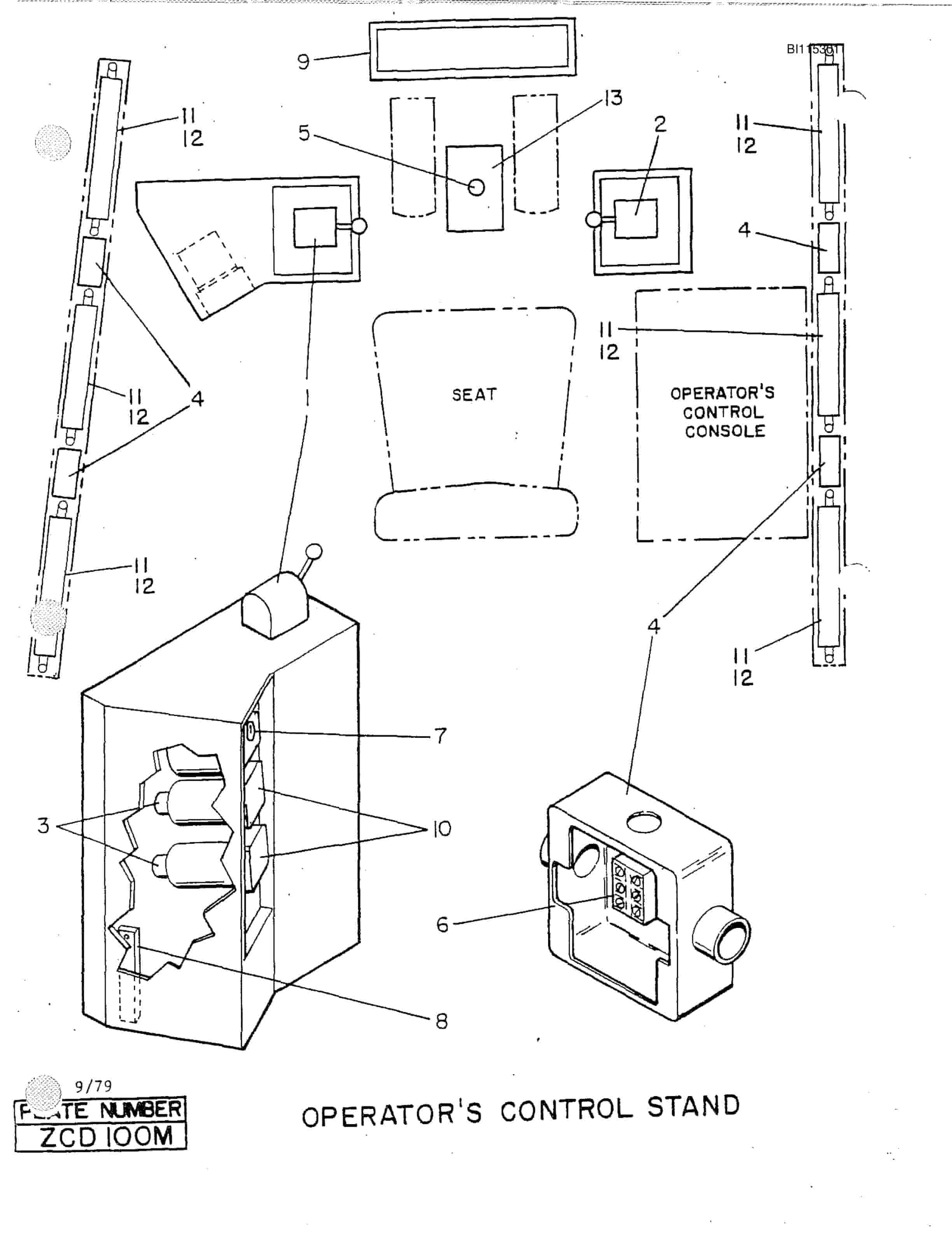 Bucyrus 2570W Walking Dragline Technical Manual BI115301-2