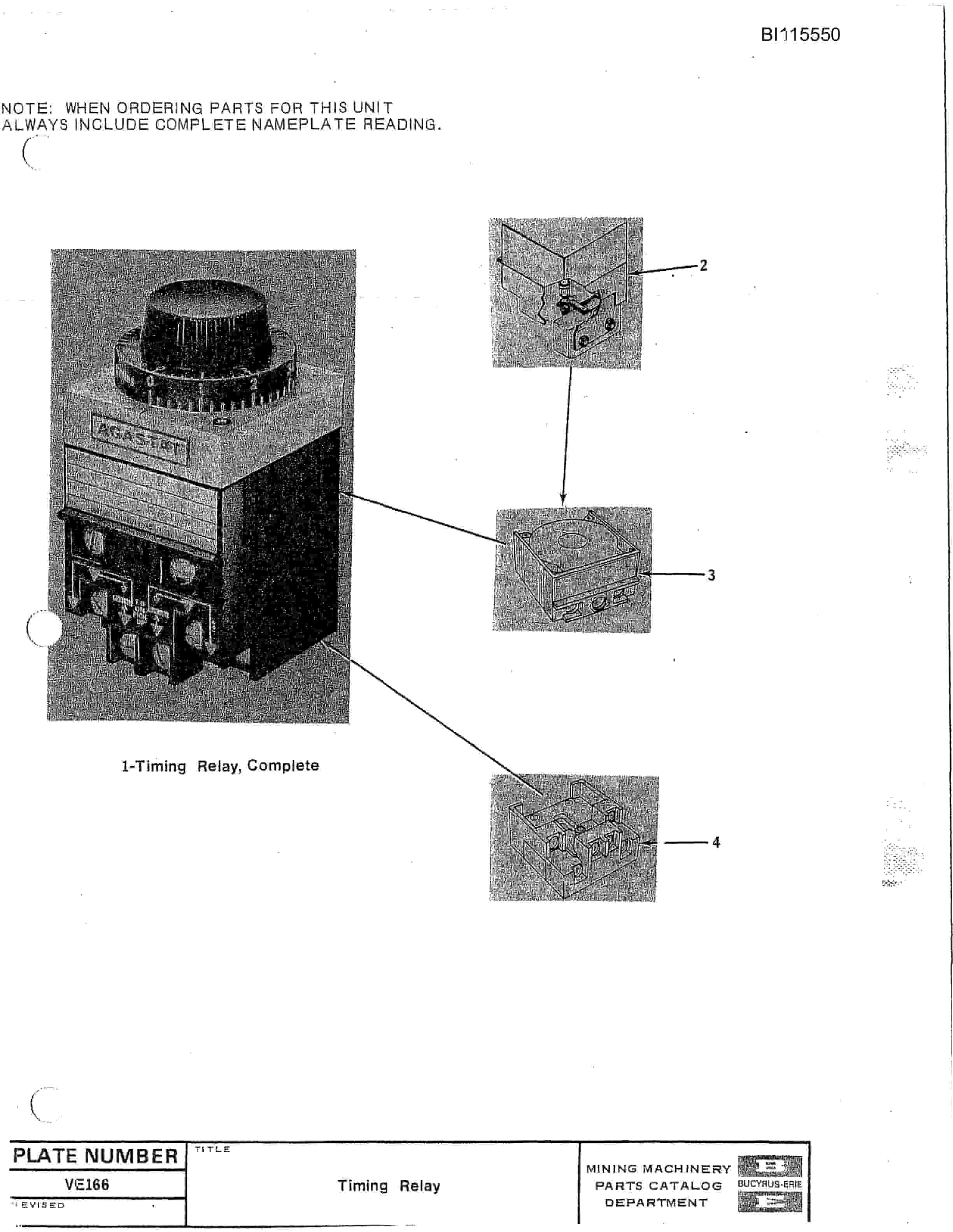 Bucyrus 2570W Walking Dragline Technical Manual BI115550-5