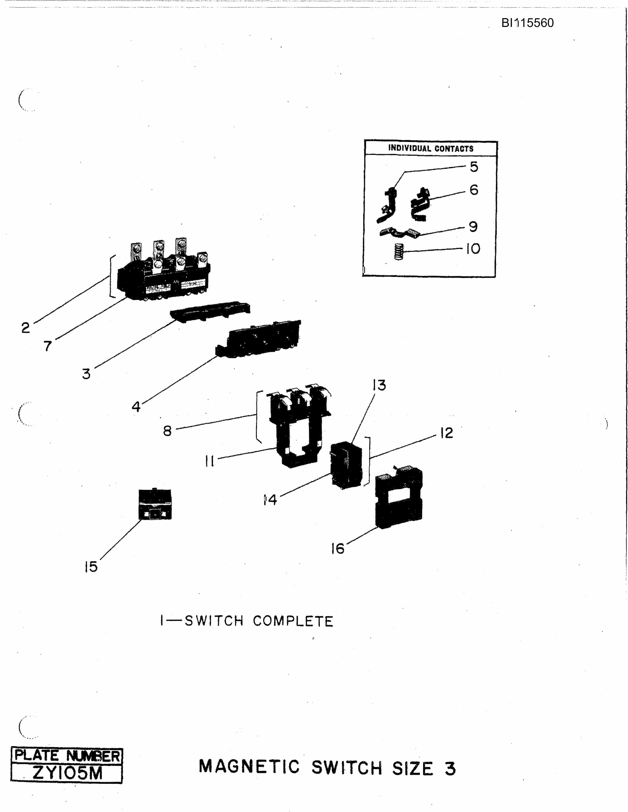 Bucyrus 2570W Walking Dragline Technical Manual BI115560-5