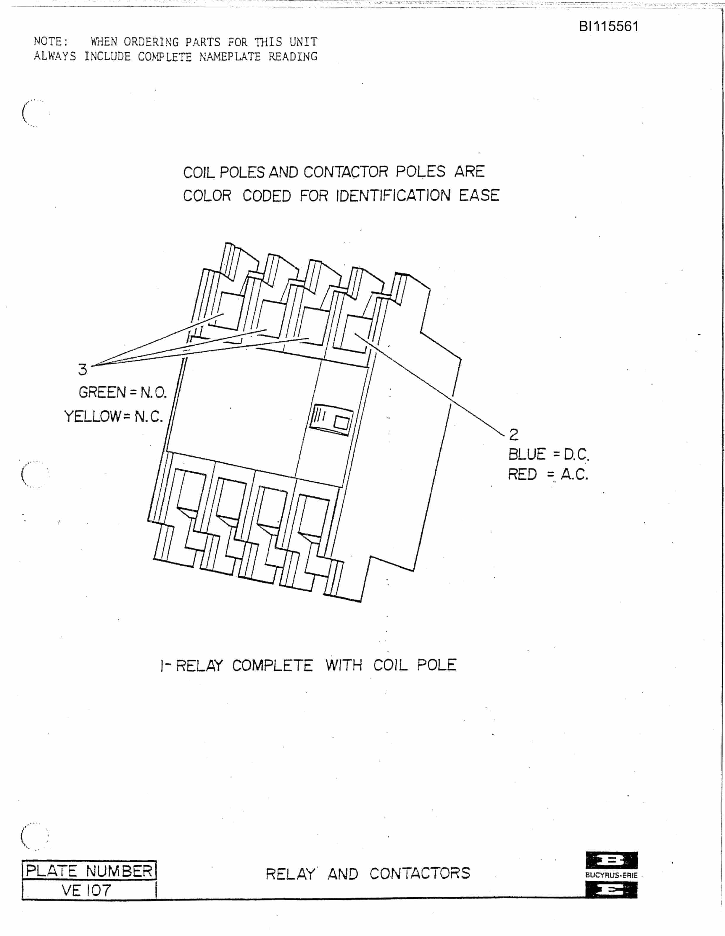 Bucyrus 2570W Walking Dragline Technical Manual BI115561-4
