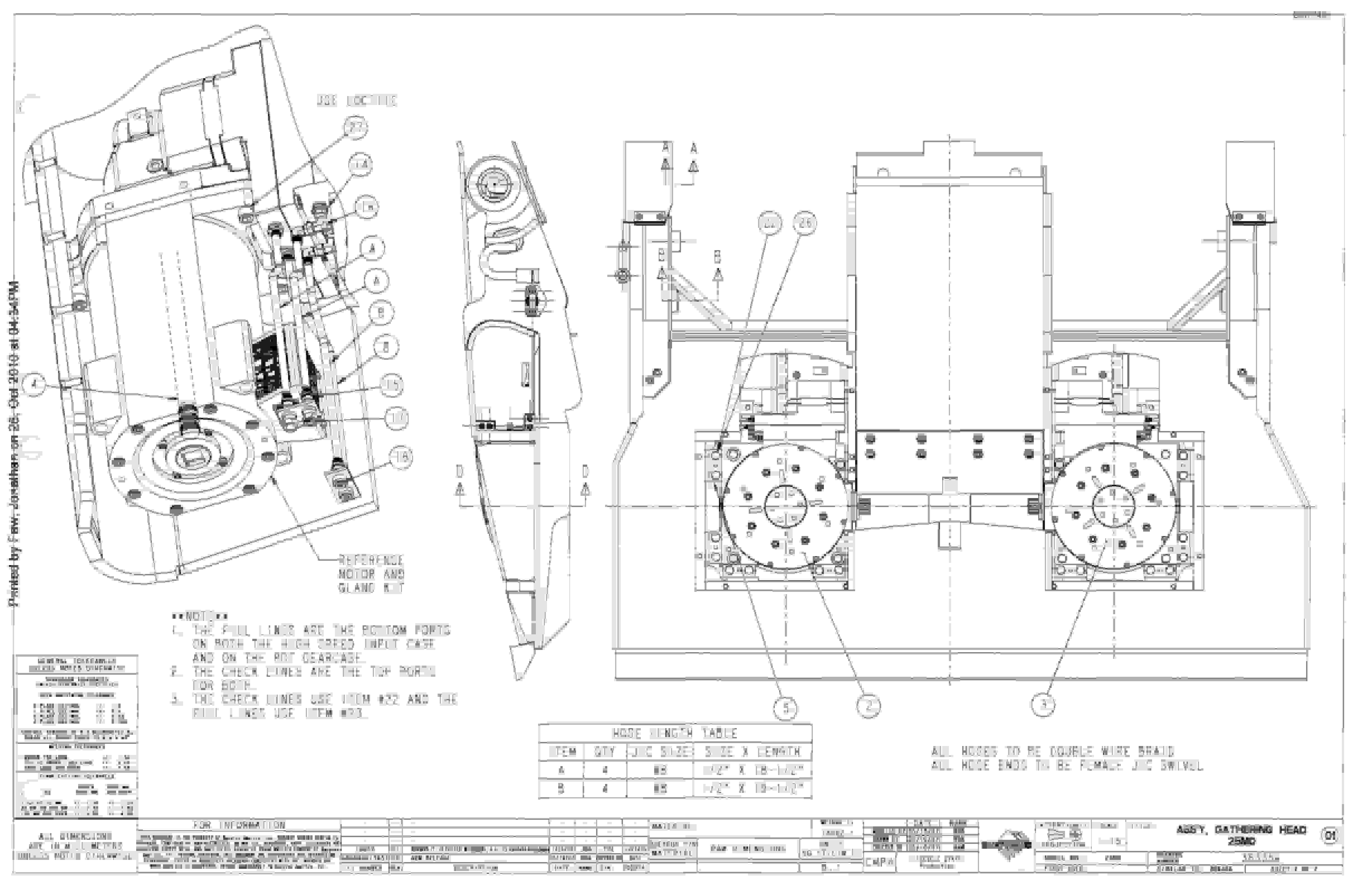 Bucyrus 25M0 Drum Miner Parts Catalog BI377481-4