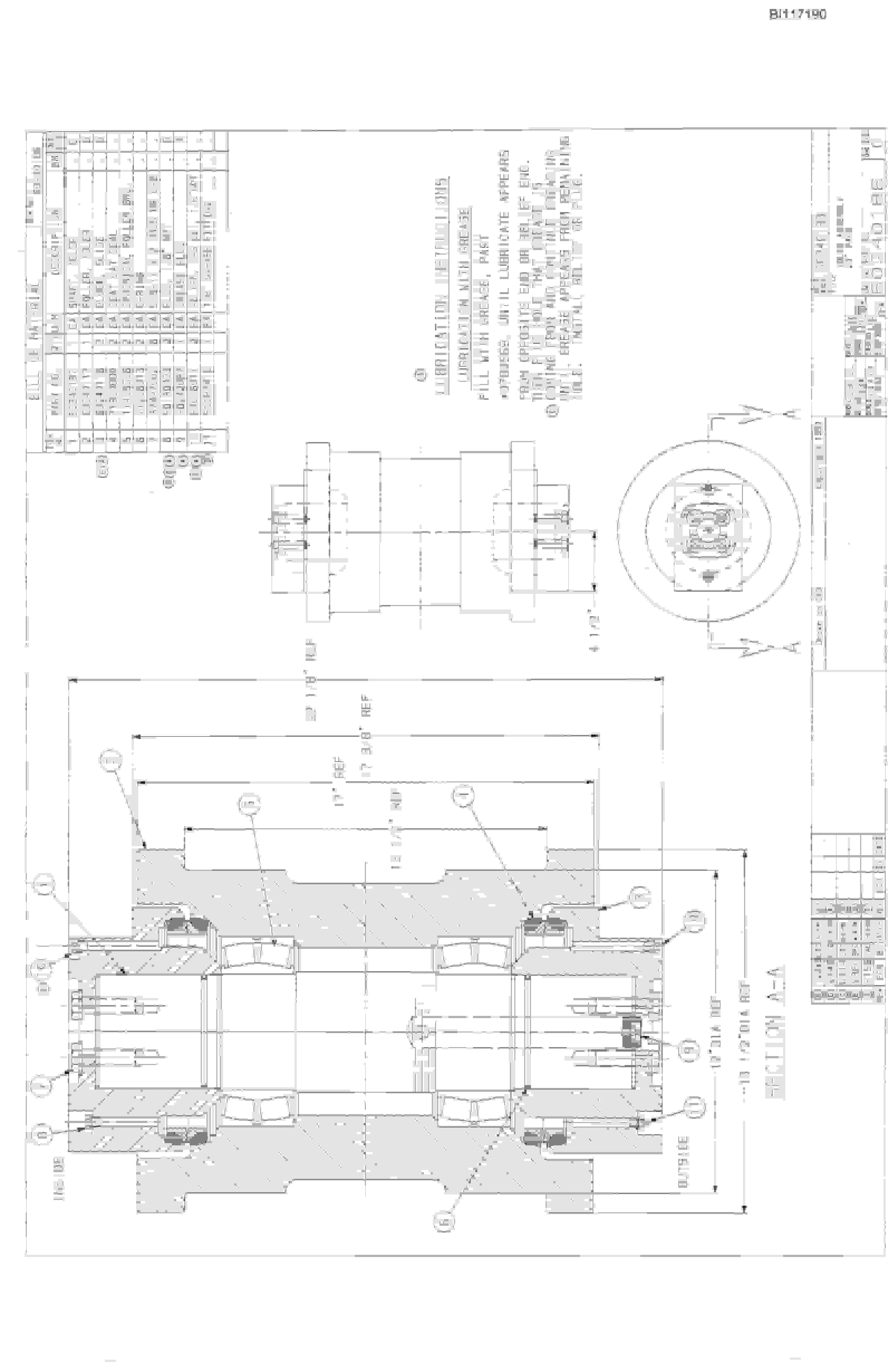 Bucyrus 25M0 Miner Parts Catalog BI117190-3