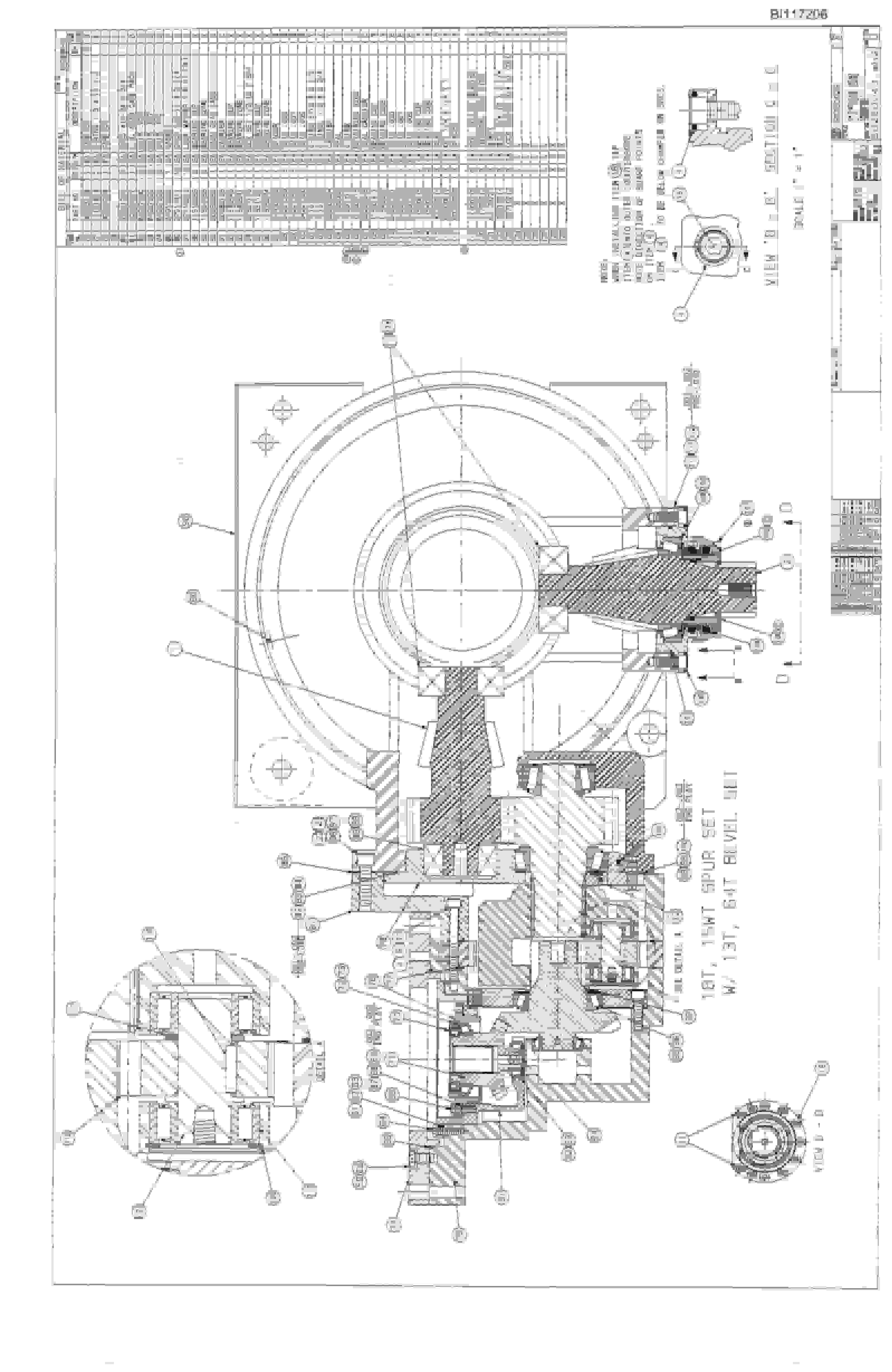Bucyrus 25M0 Miner Parts Catalog BI117206-5