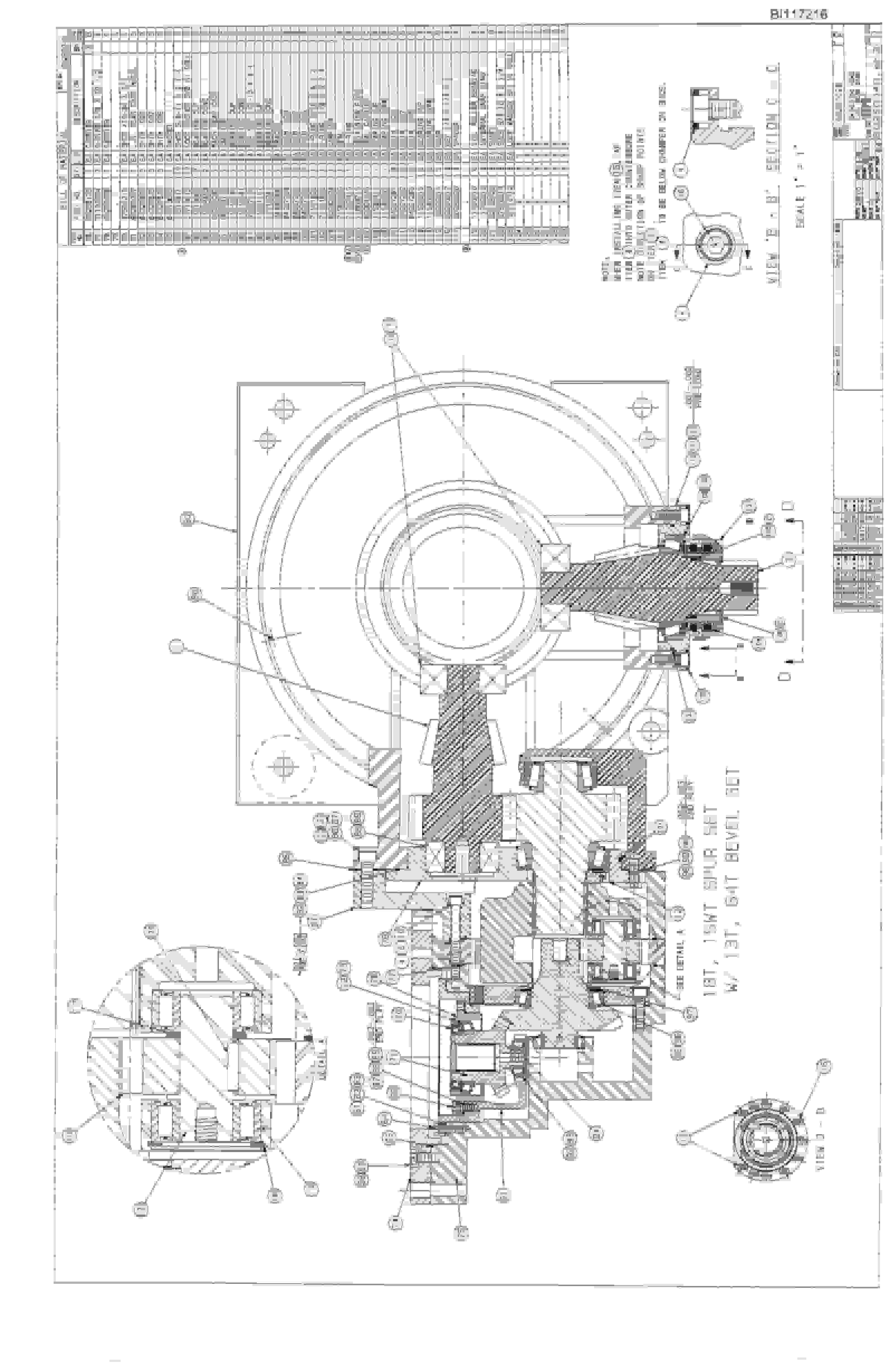 Bucyrus 25M0 Miner Parts Catalog BI117216-5