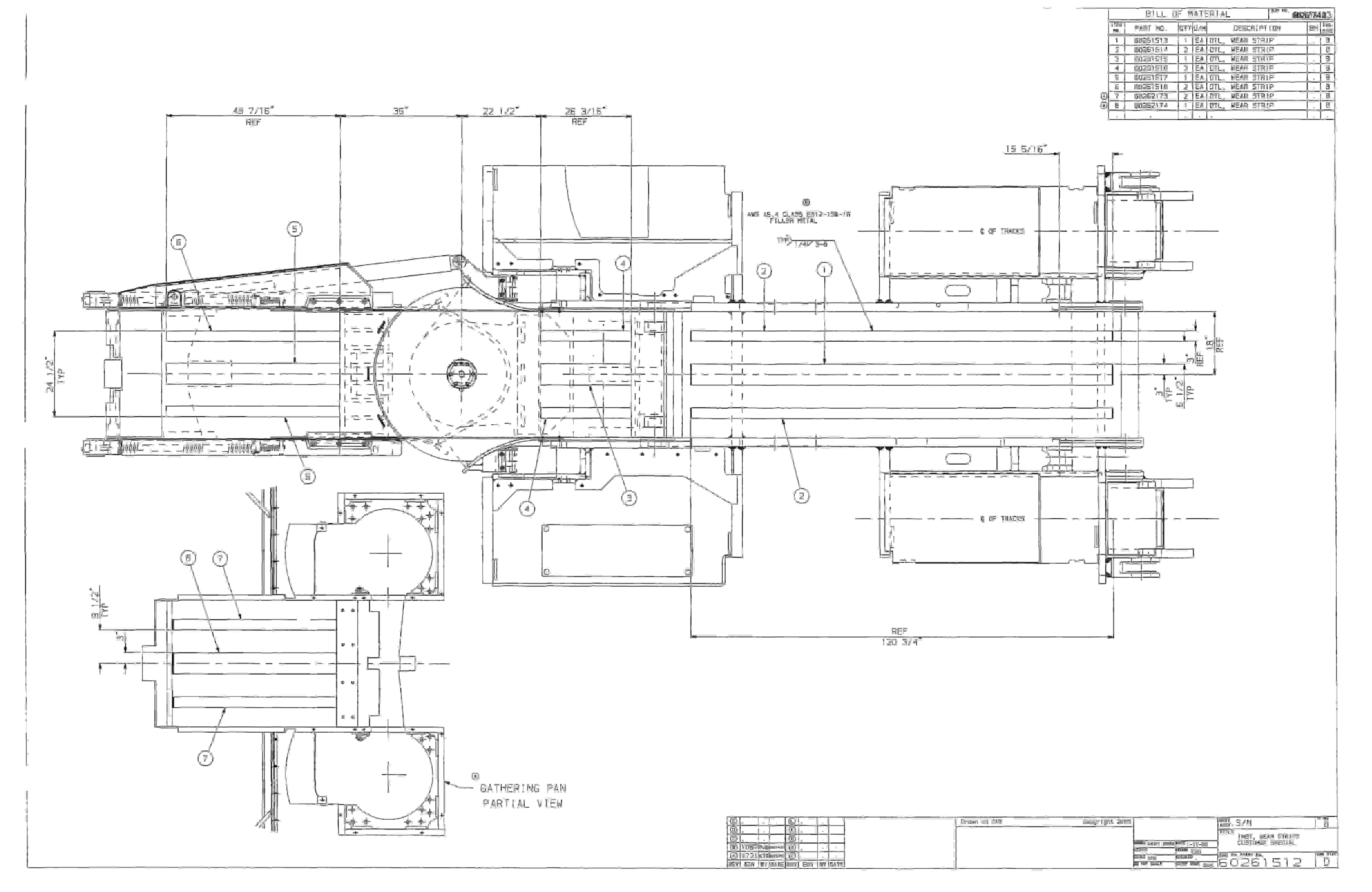 Bucyrus 25M0 Miner Parts Catalog BI377483-3