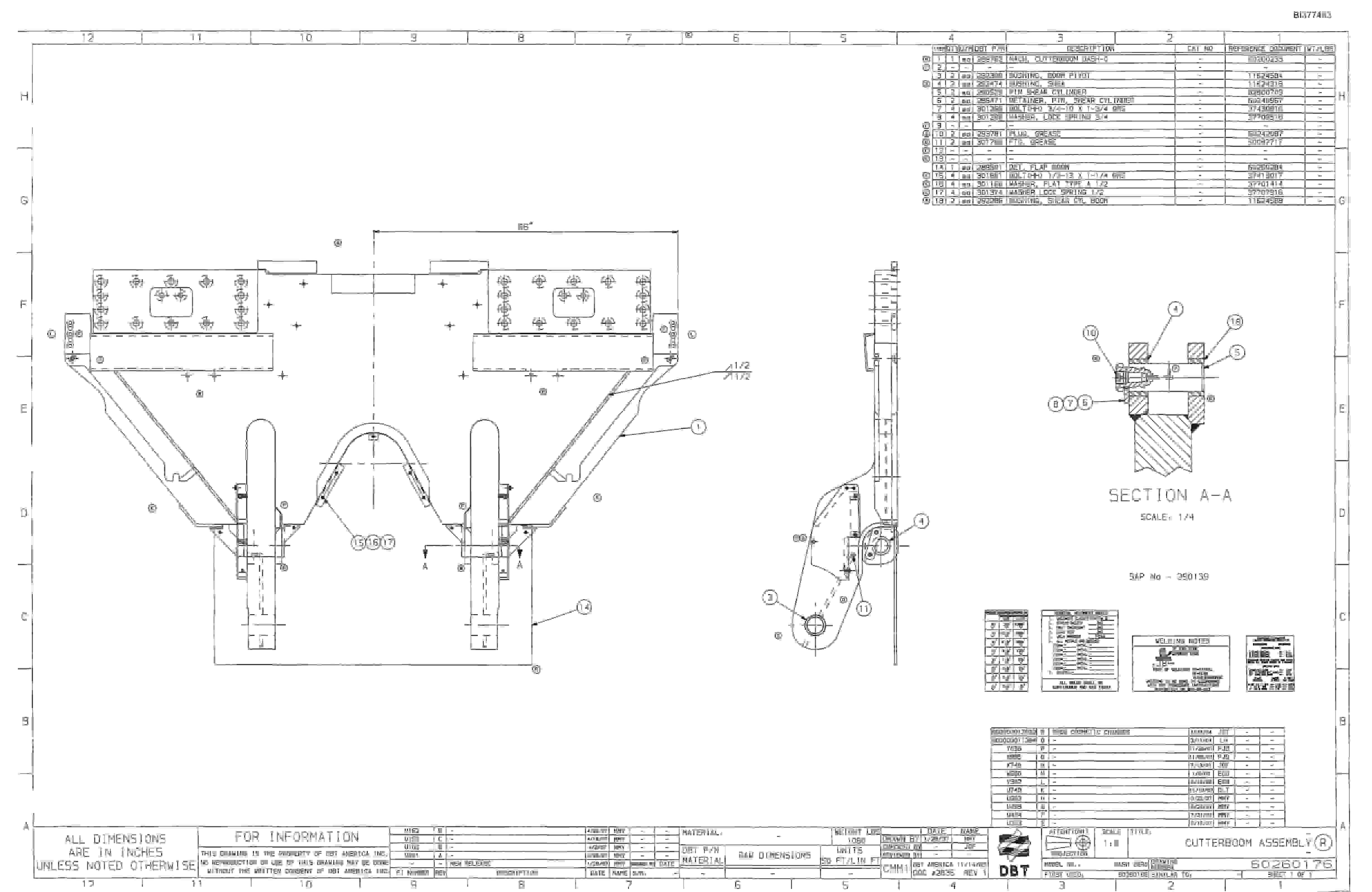 Bucyrus 25M0 Miner Parts Catalog BI377483-4