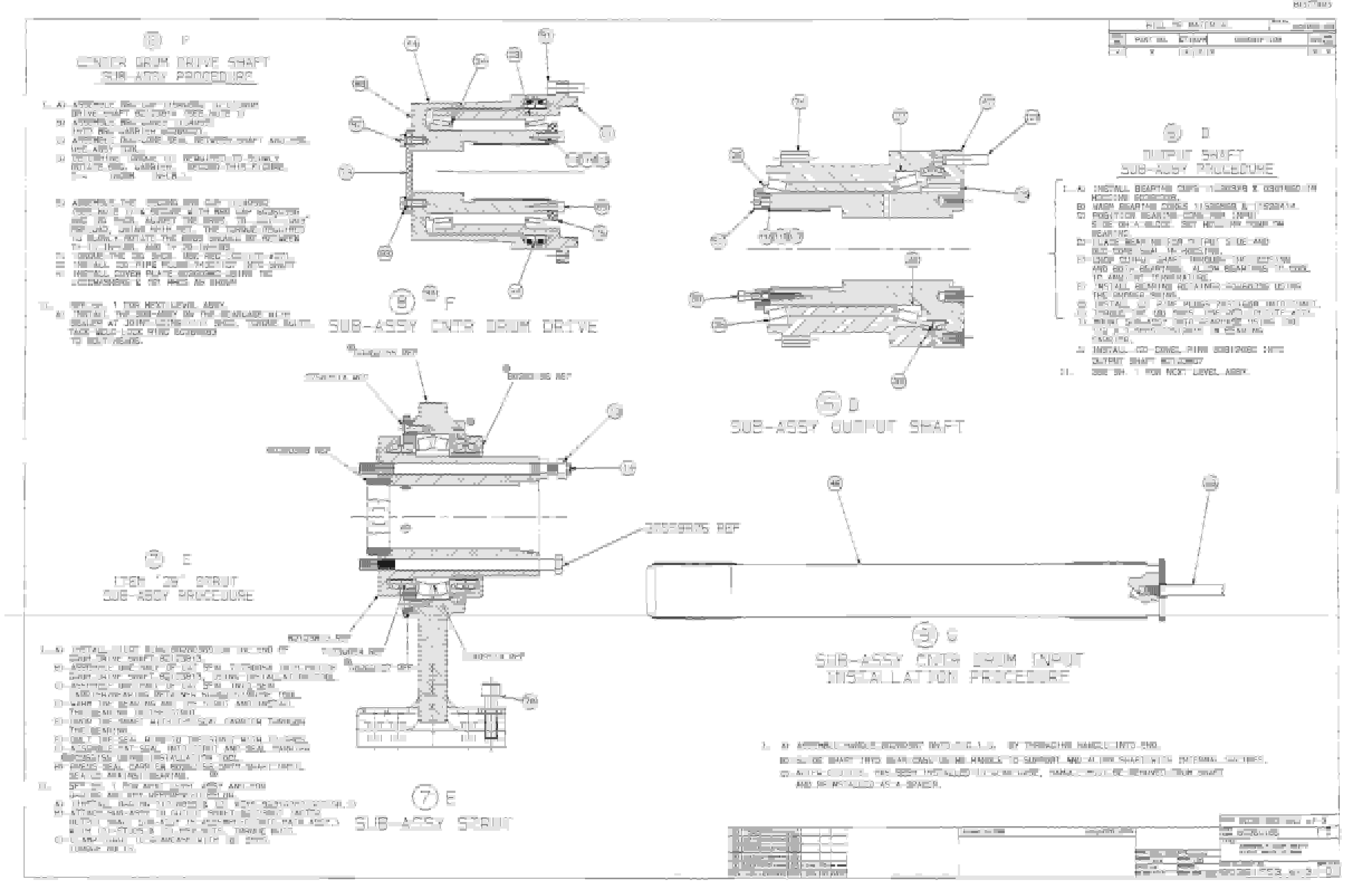Bucyrus 25M0 Miner Parts Catalog BI377493-3