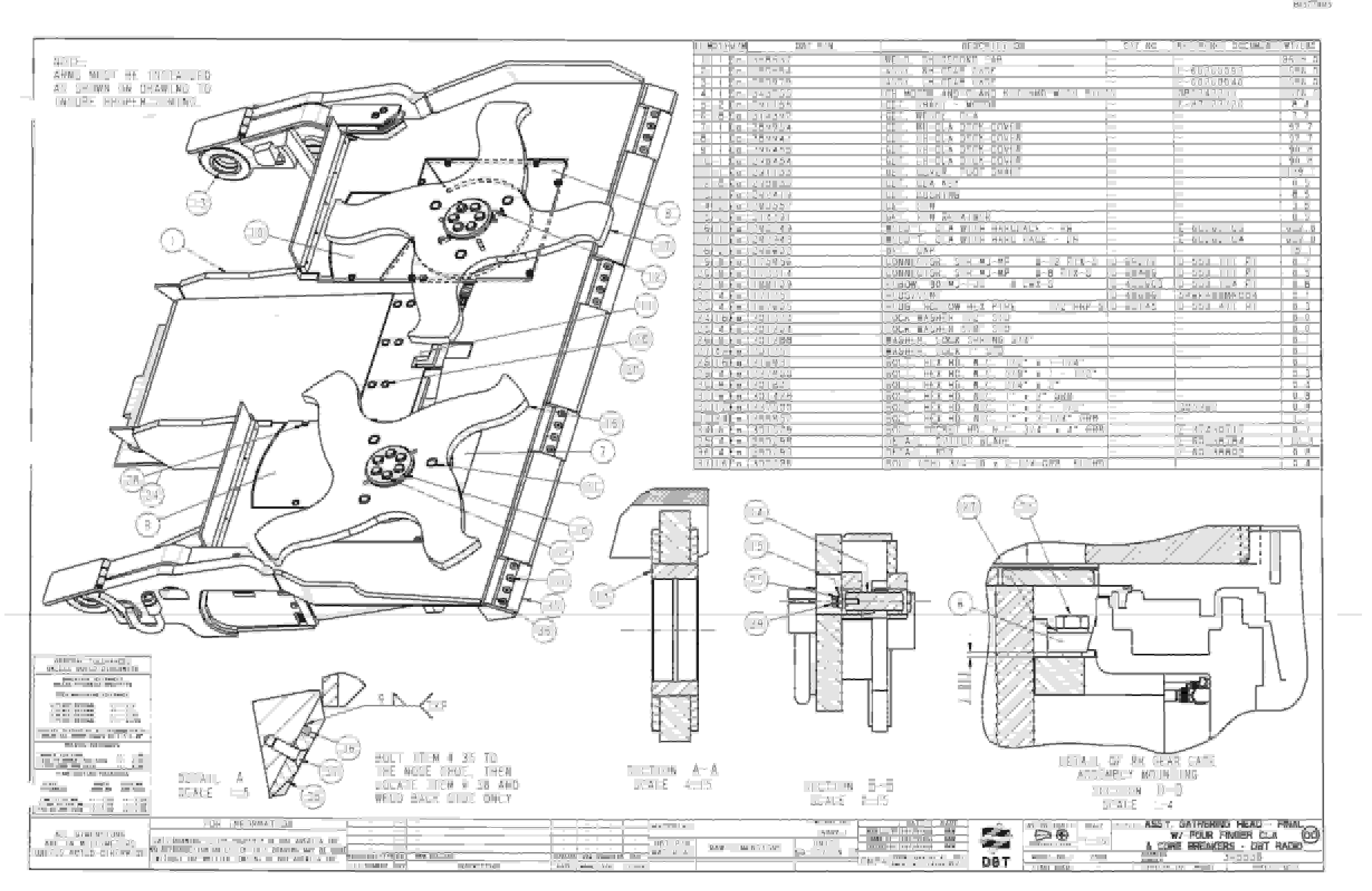 Bucyrus 25M0 Miner Parts Catalog BI377493-4
