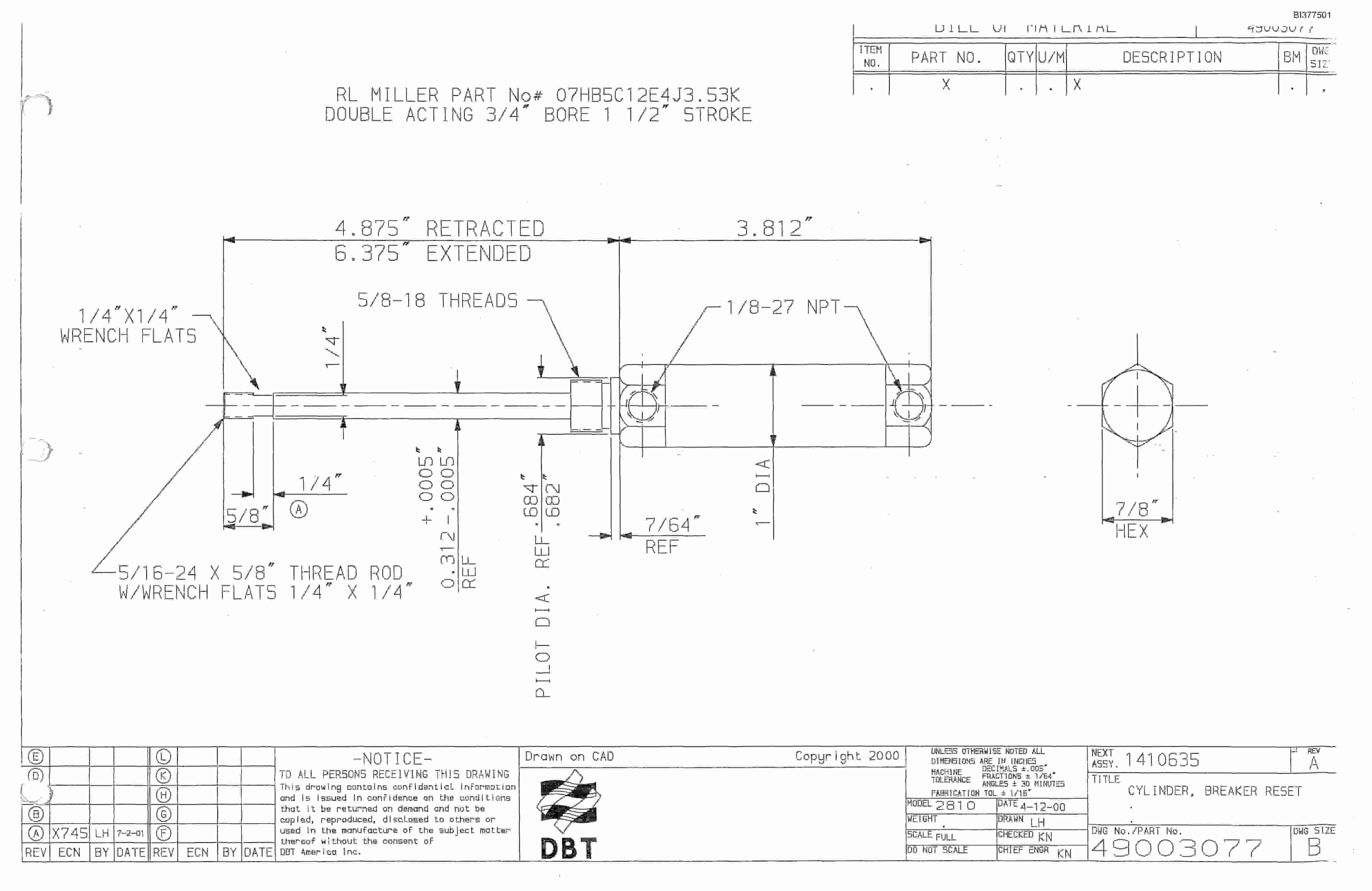Bucyrus 25M1 Drum Miner Parts Catalog BI377501-2
