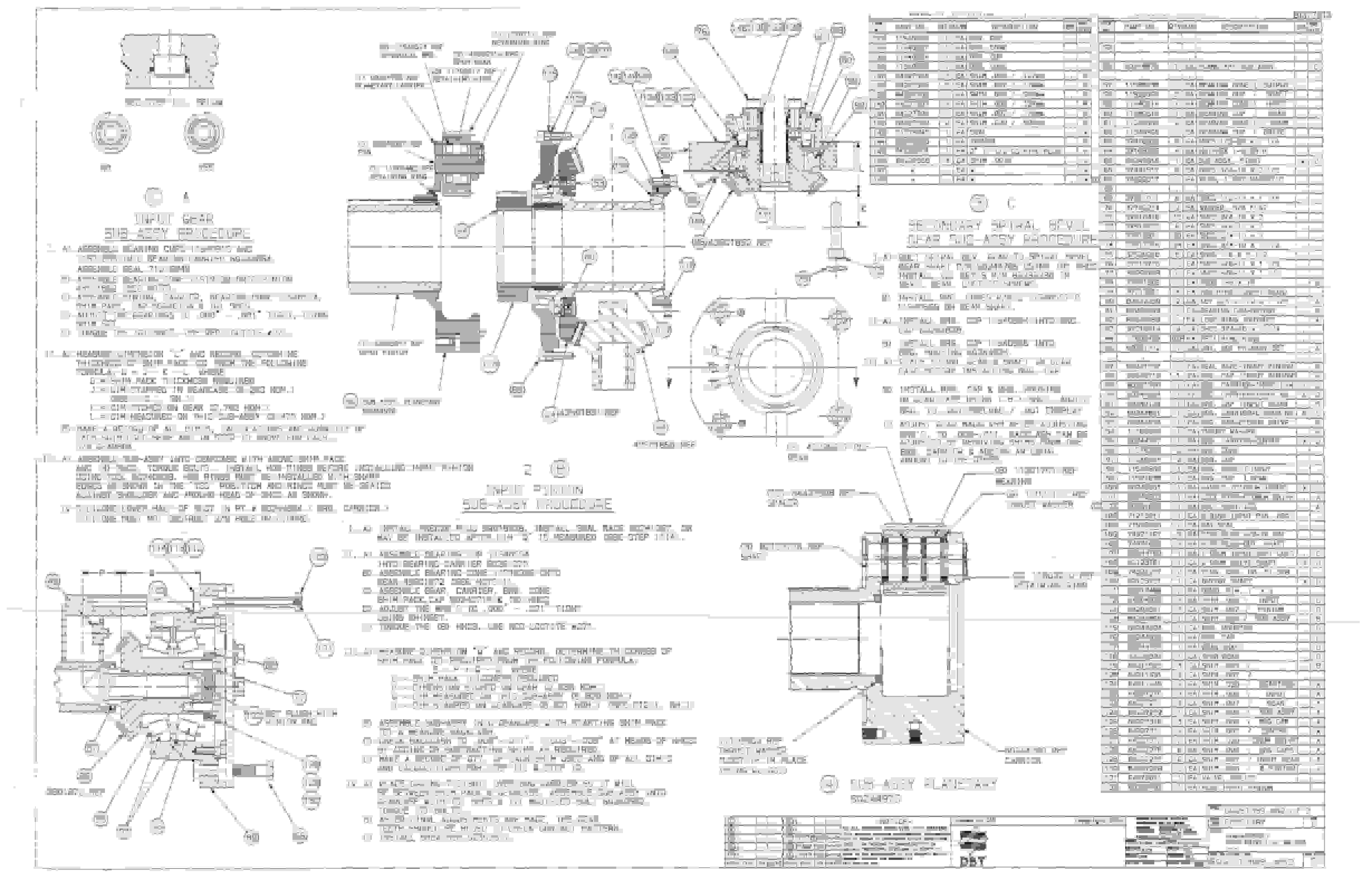 Bucyrus 25M1 Drum Miner Parts Catalog BI377513-4