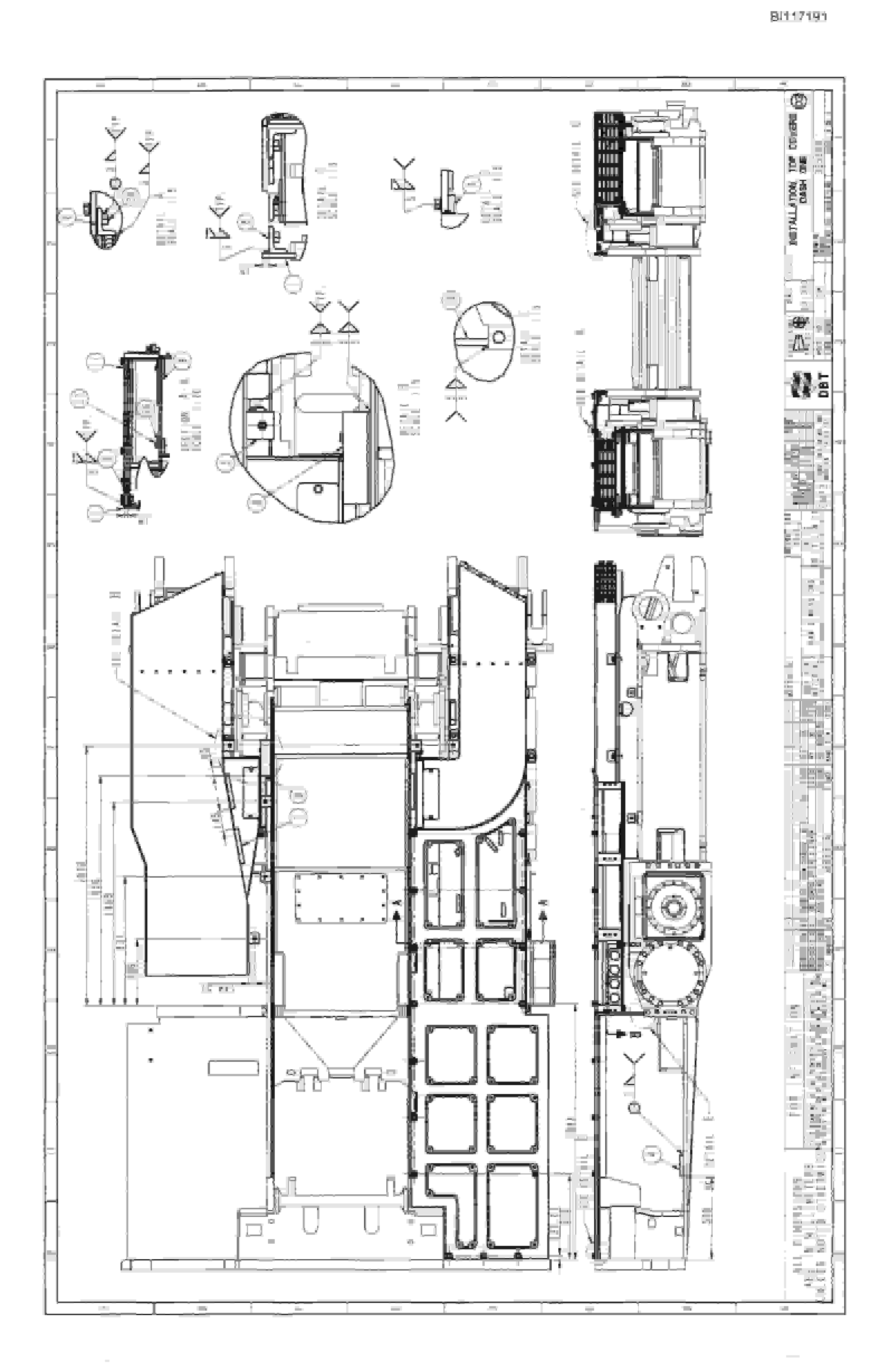 Bucyrus 25M1 Miner Parts Catalog BI117191-2