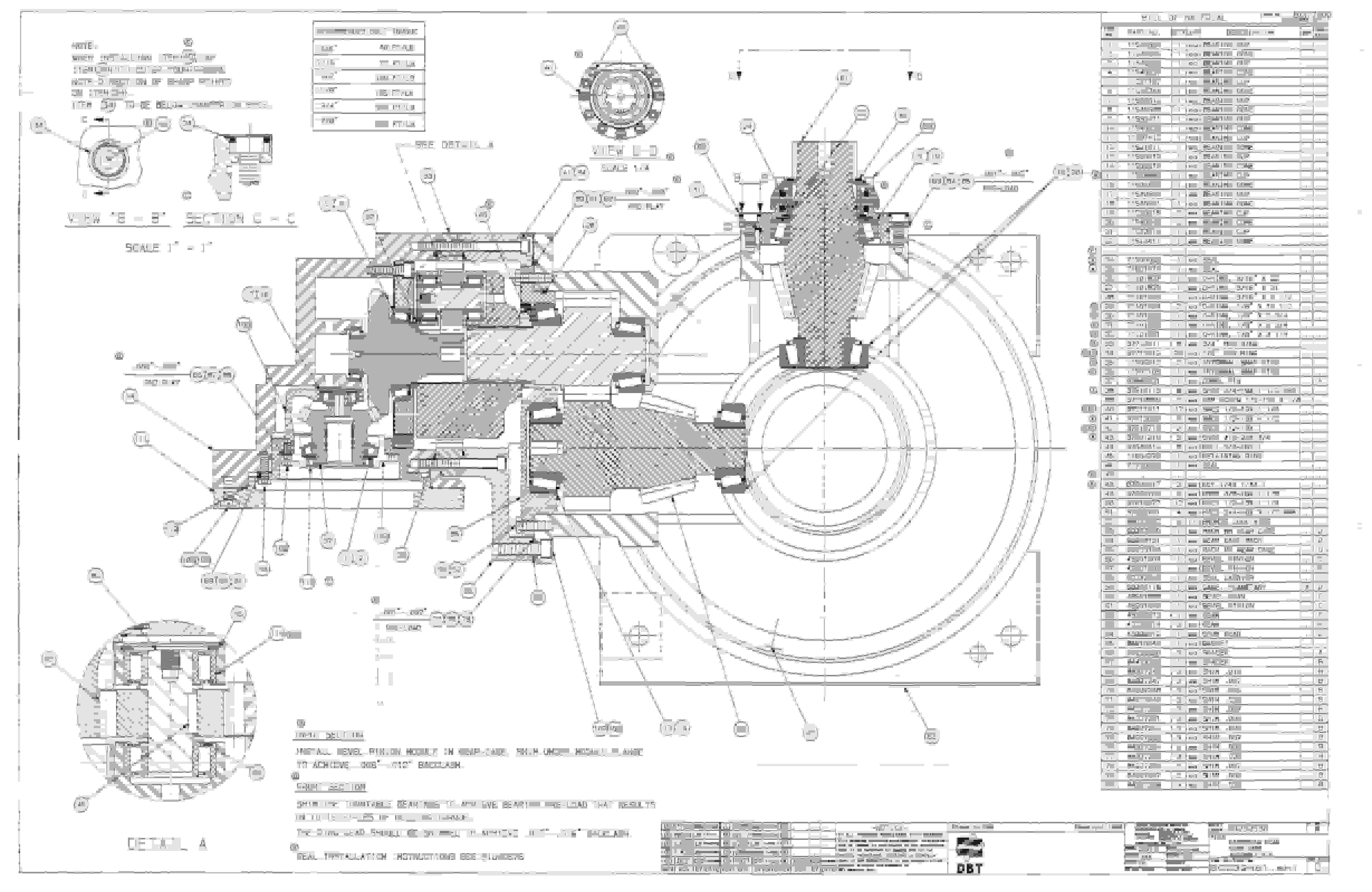 Bucyrus 25M1 Miner Parts Catalog BI377500-4