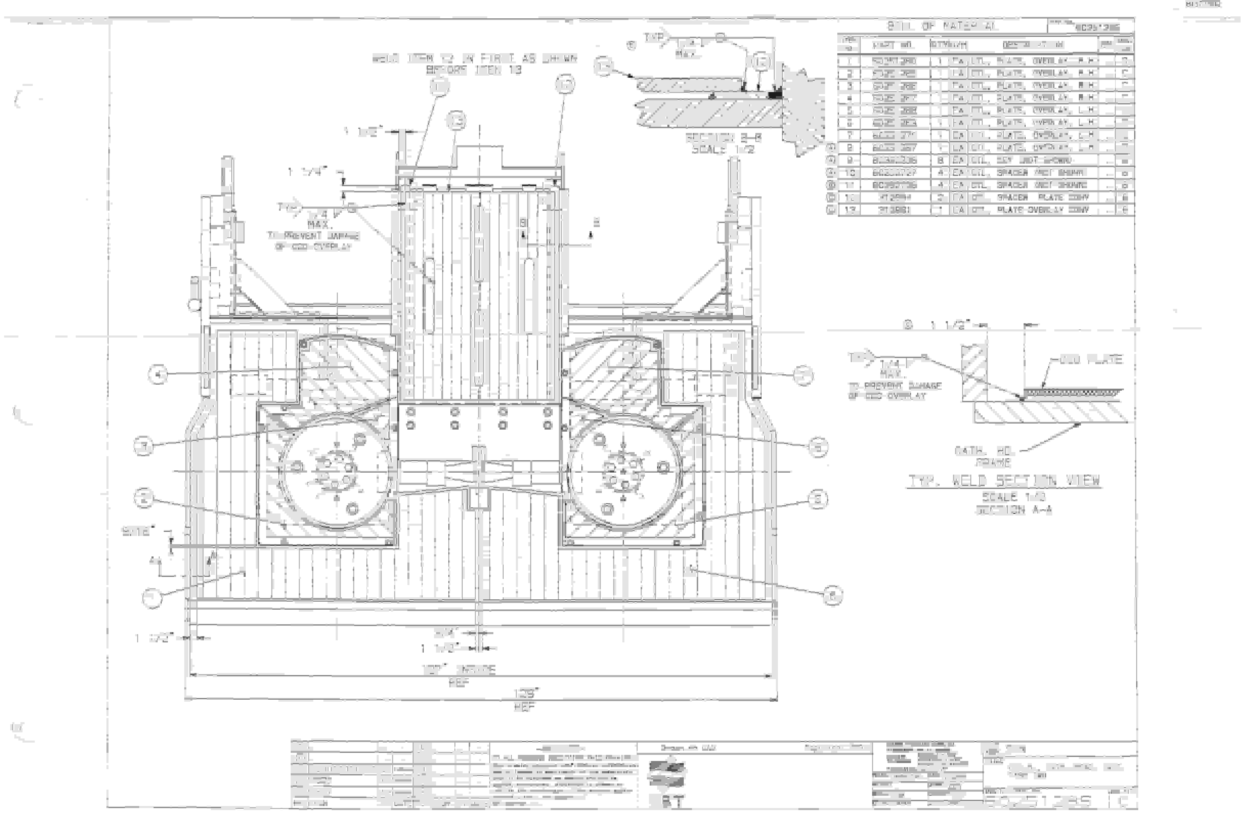 Bucyrus 25M1 Miner Parts Catalog BI377502-5