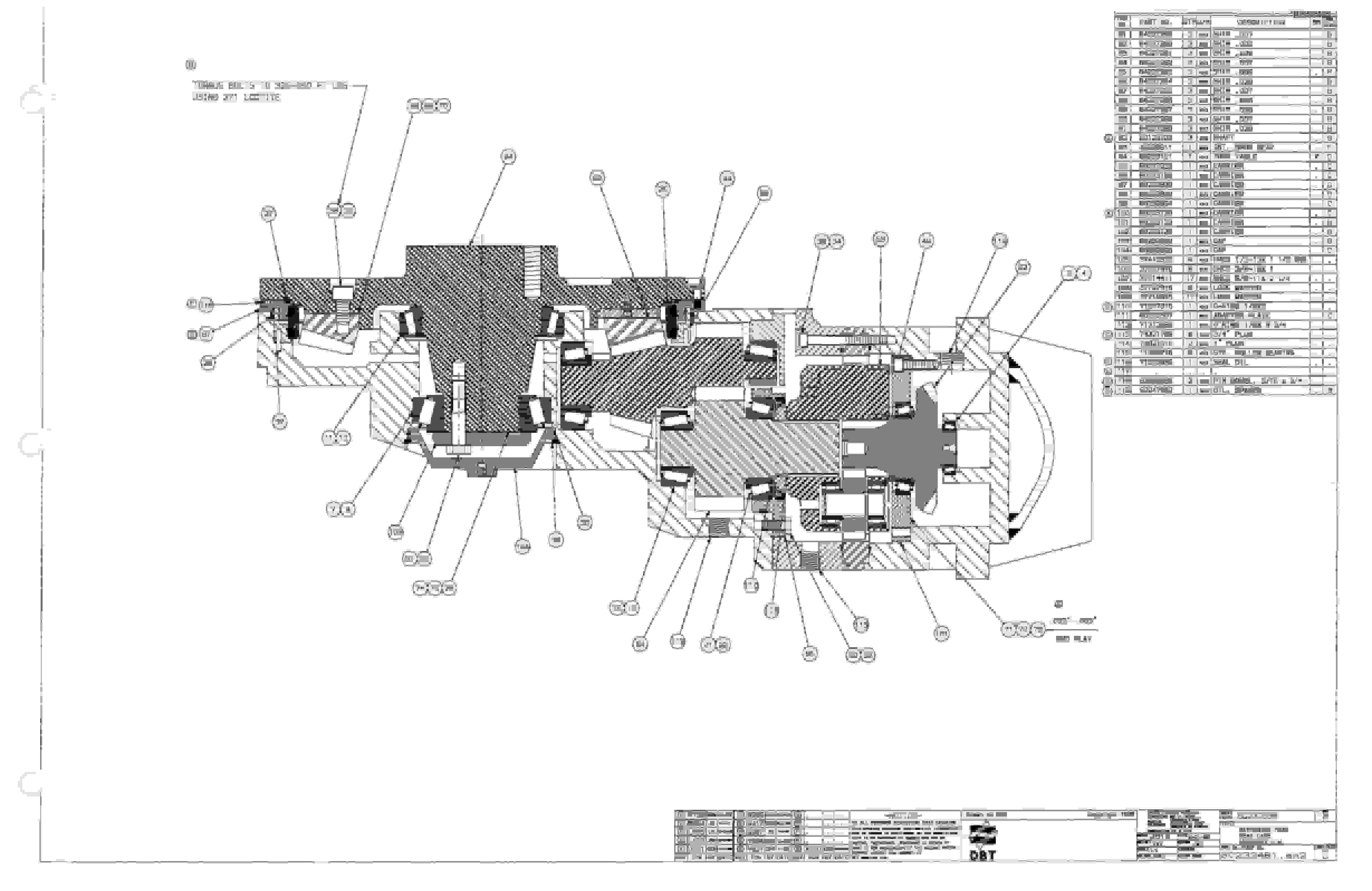 Bucyrus 25M2 Drum Miner Parts Catalog BI377472-5