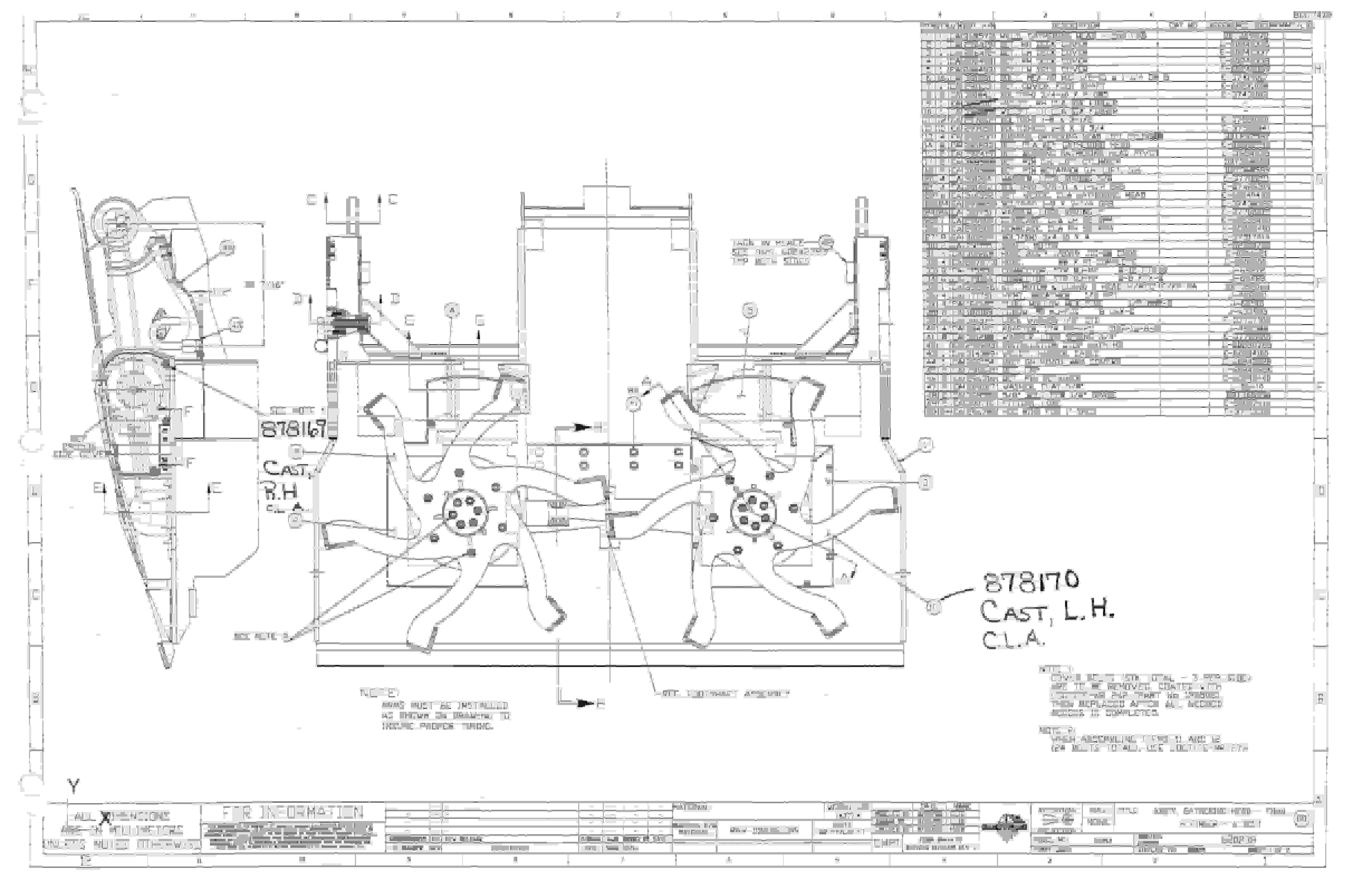 Bucyrus 25M2 Drum Miner Parts Catalog BI377479-5