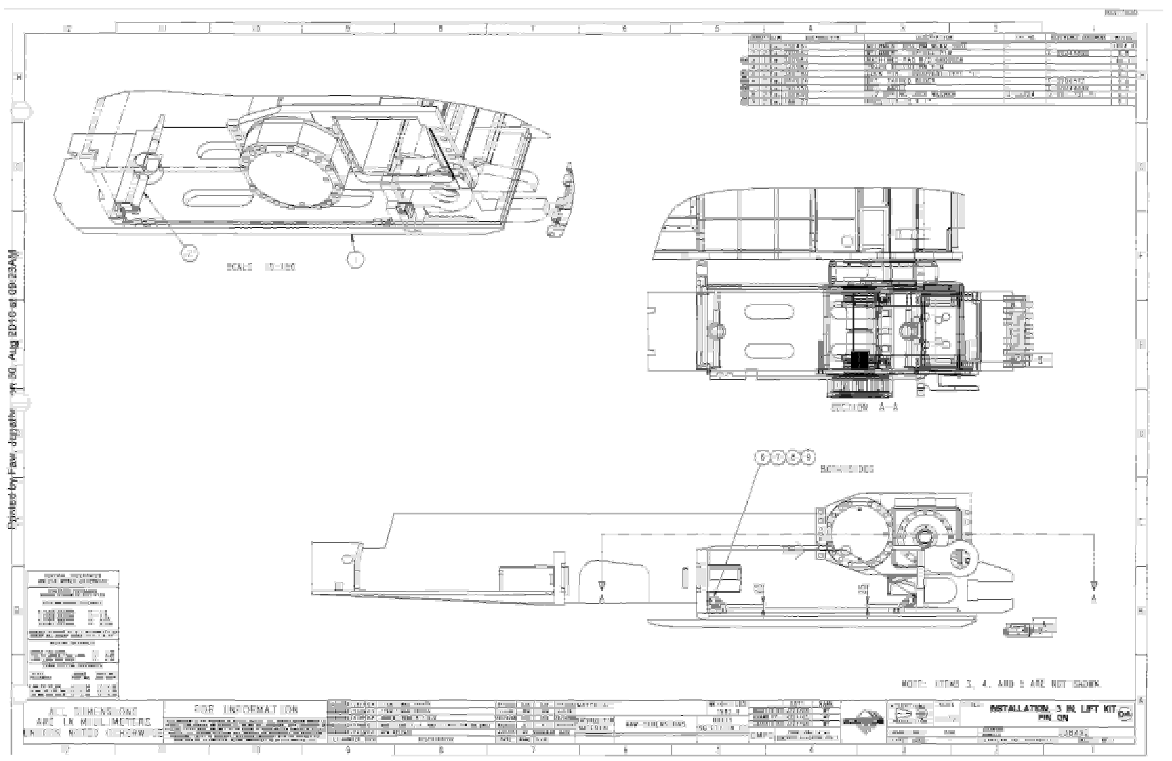 Bucyrus 25M2 Drum Miner Parts Catalog BI377530-3