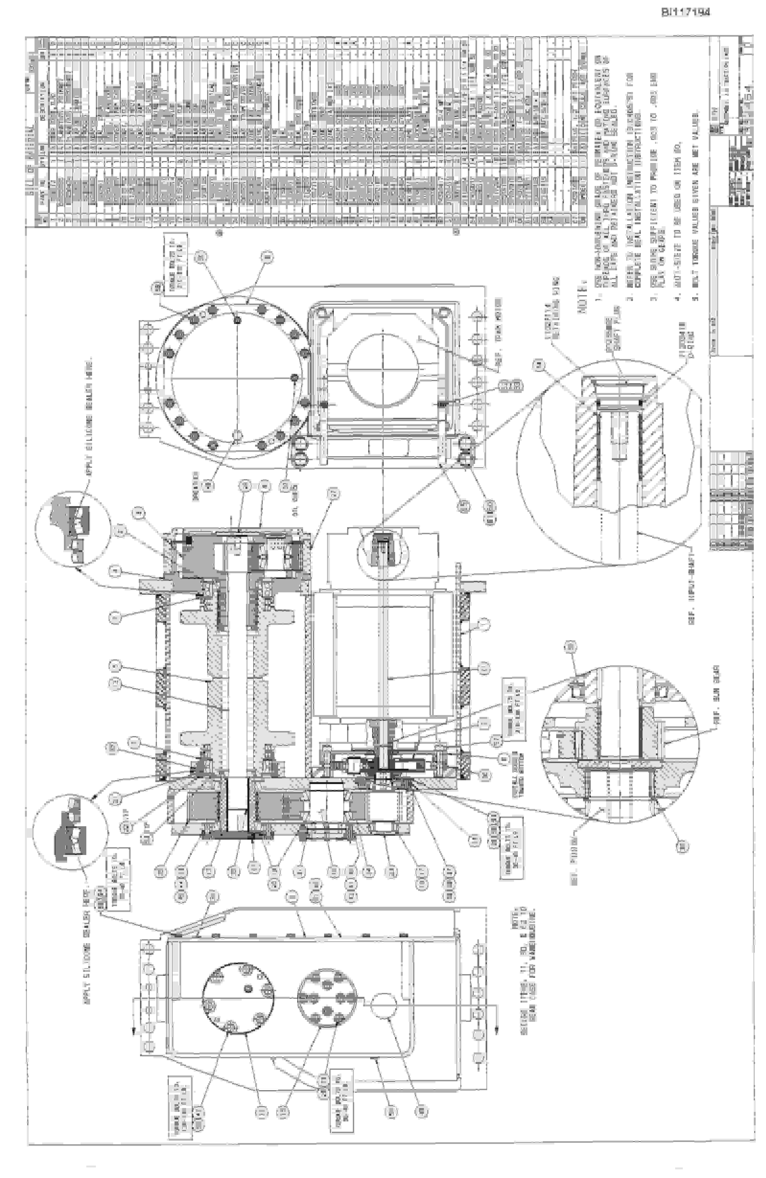 Bucyrus 25M2 Miner Parts Catalog BI117194-3