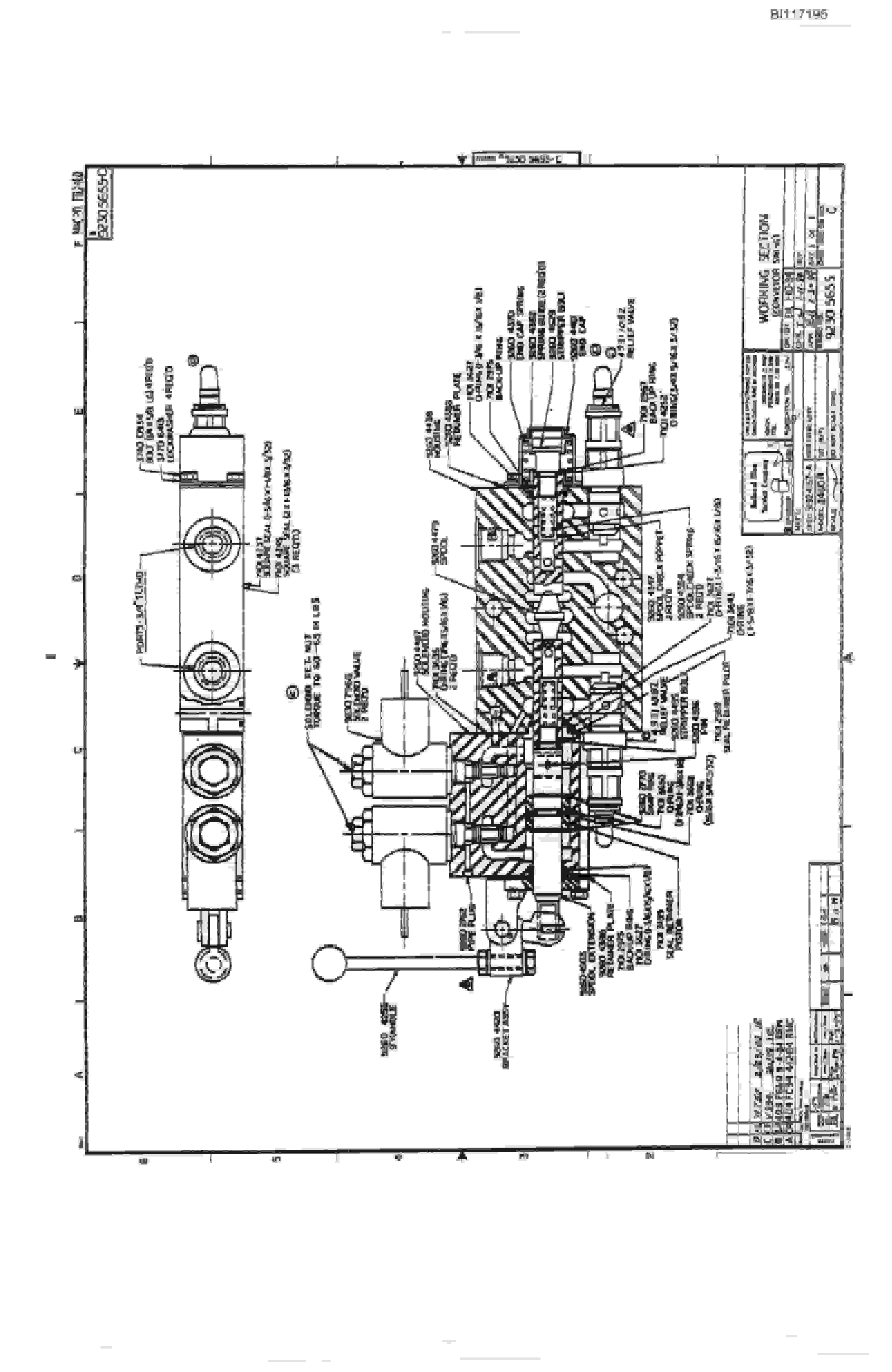 Bucyrus 25M2 Miner Parts Catalog BI117195-2