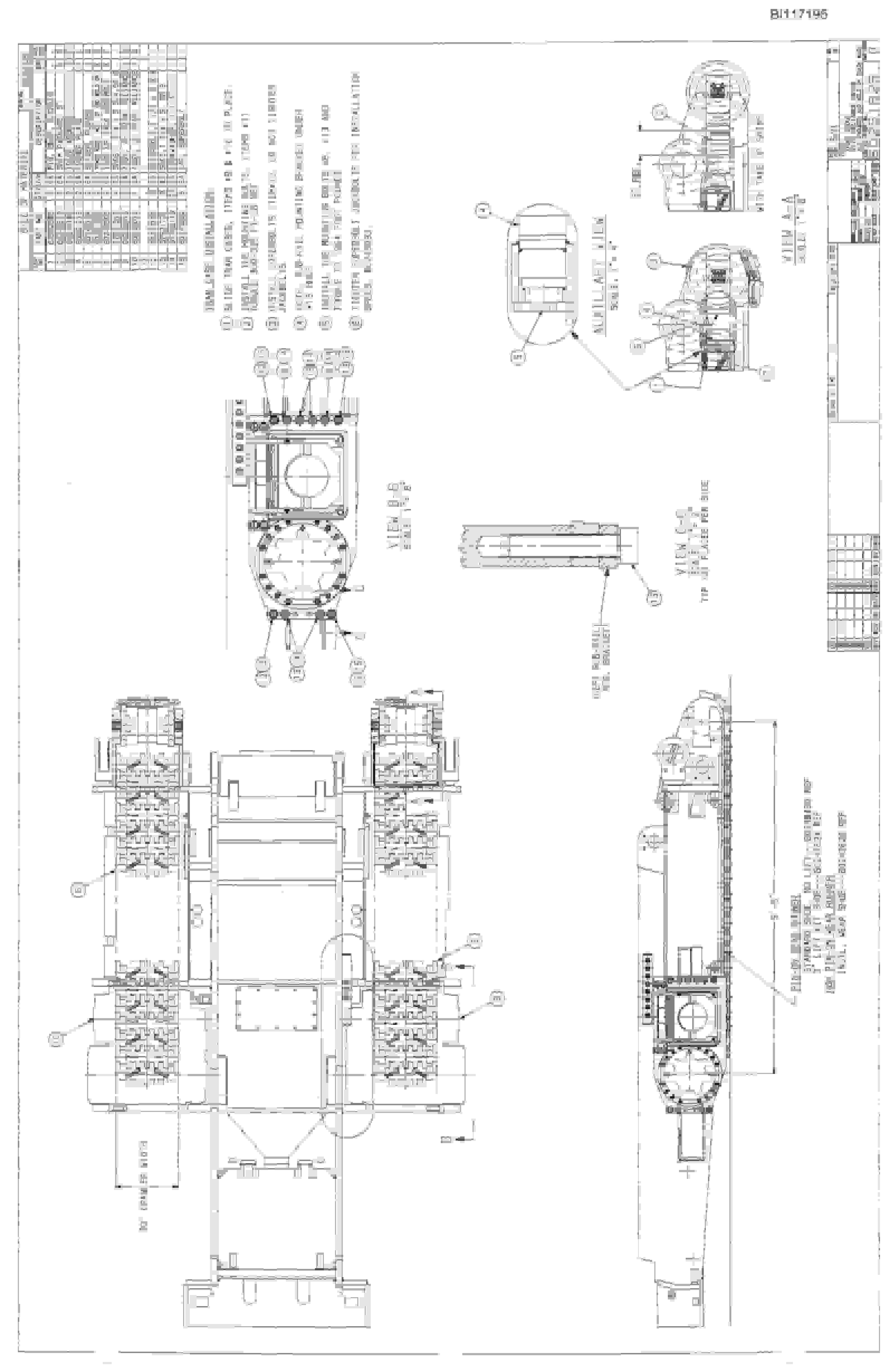 Bucyrus 25M2 Miner Parts Catalog BI117195-3