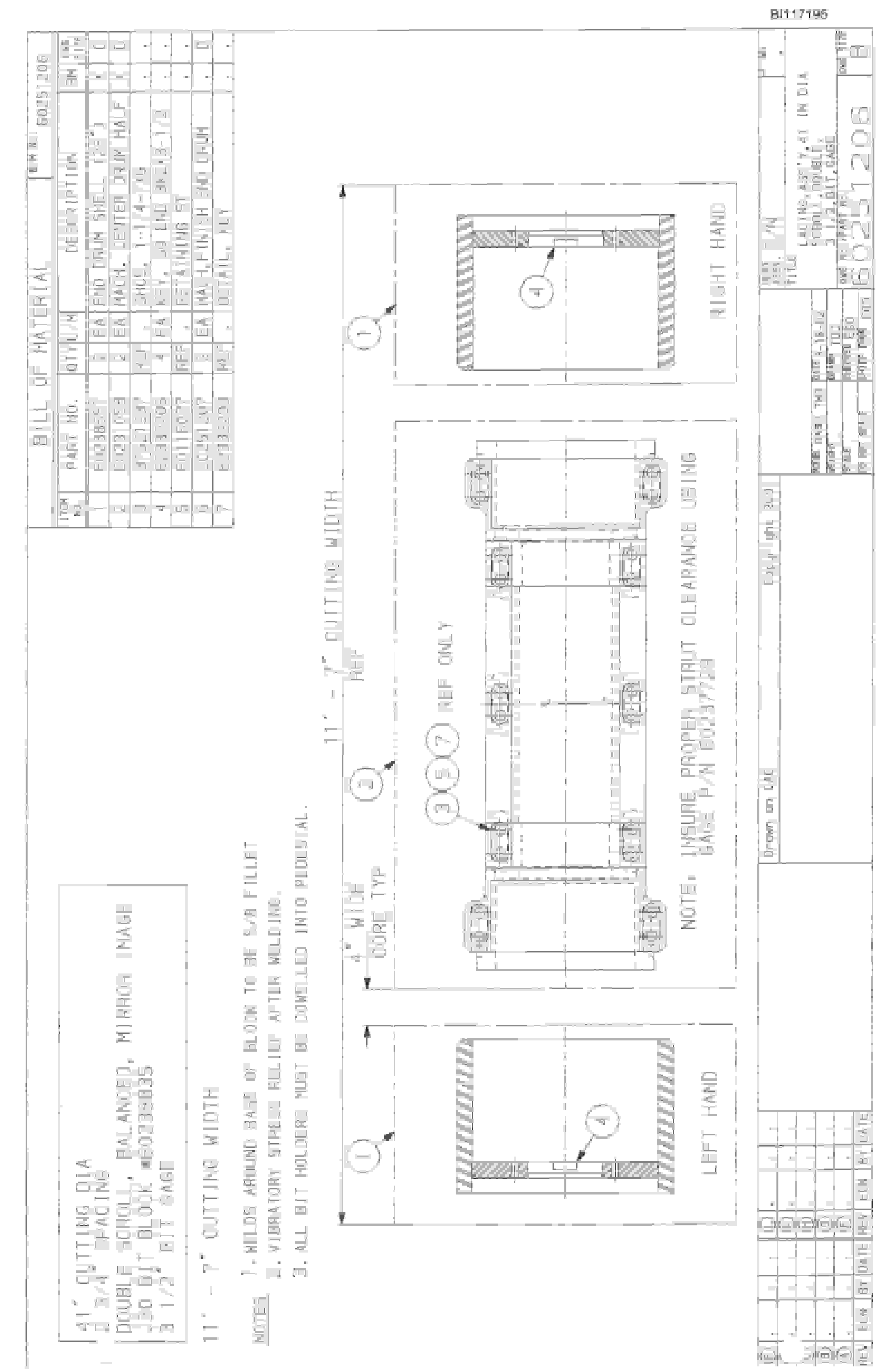 Bucyrus 25M2 Miner Parts Catalog BI117195-4