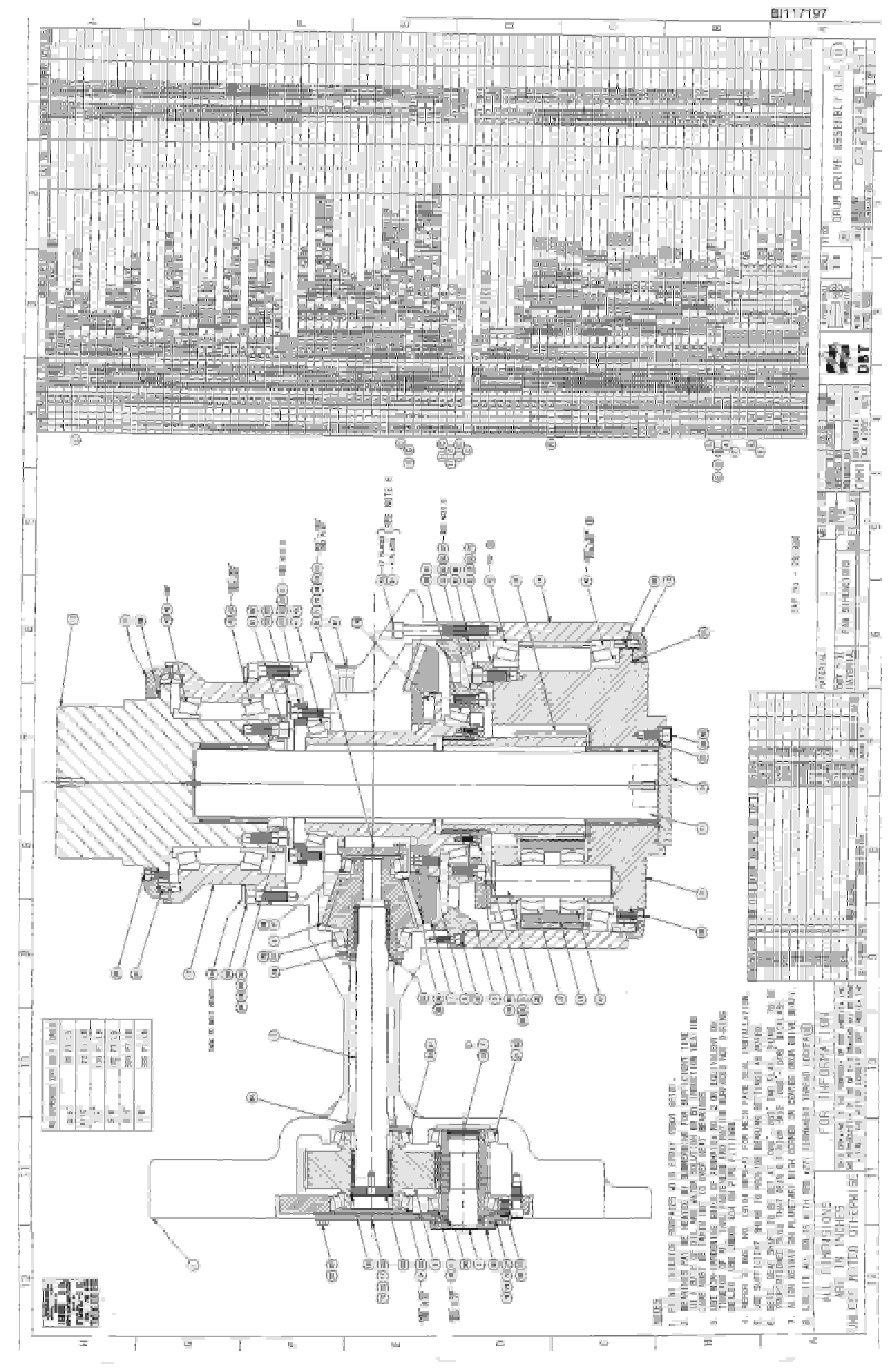 Bucyrus 25M2 Miner Parts Catalog BI117197-4